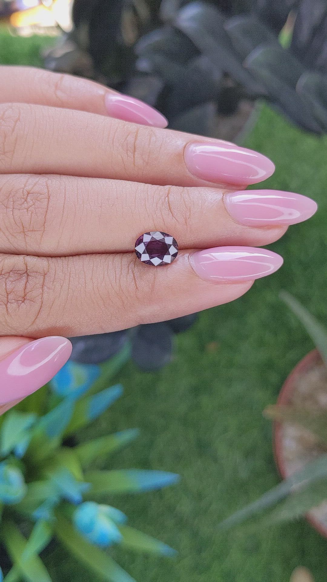 1.60 Ct. Color Change Garnet from Tanzania Size Video