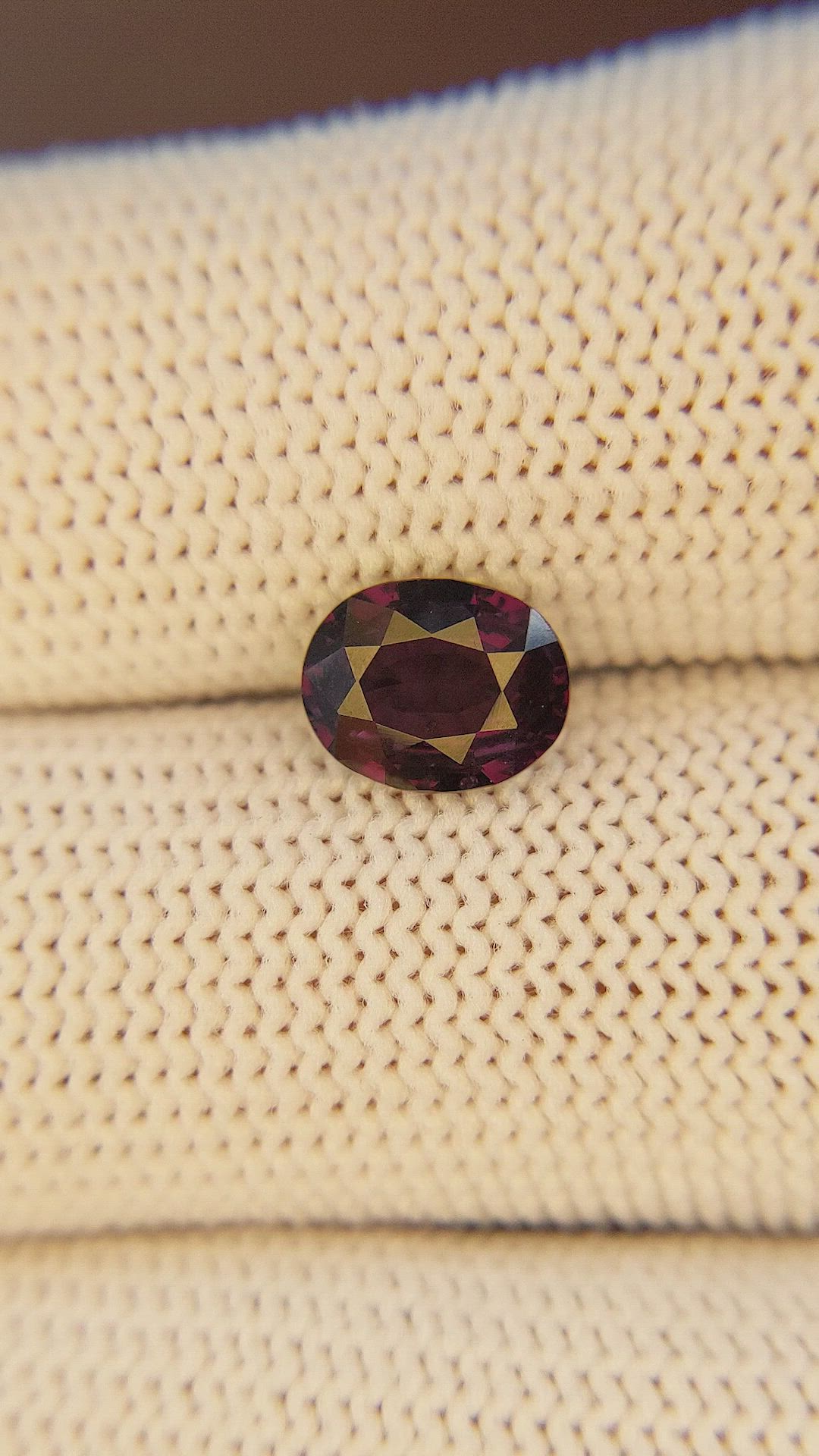 1.60 Ct. Color Change Garnet from Tanzania Size Video