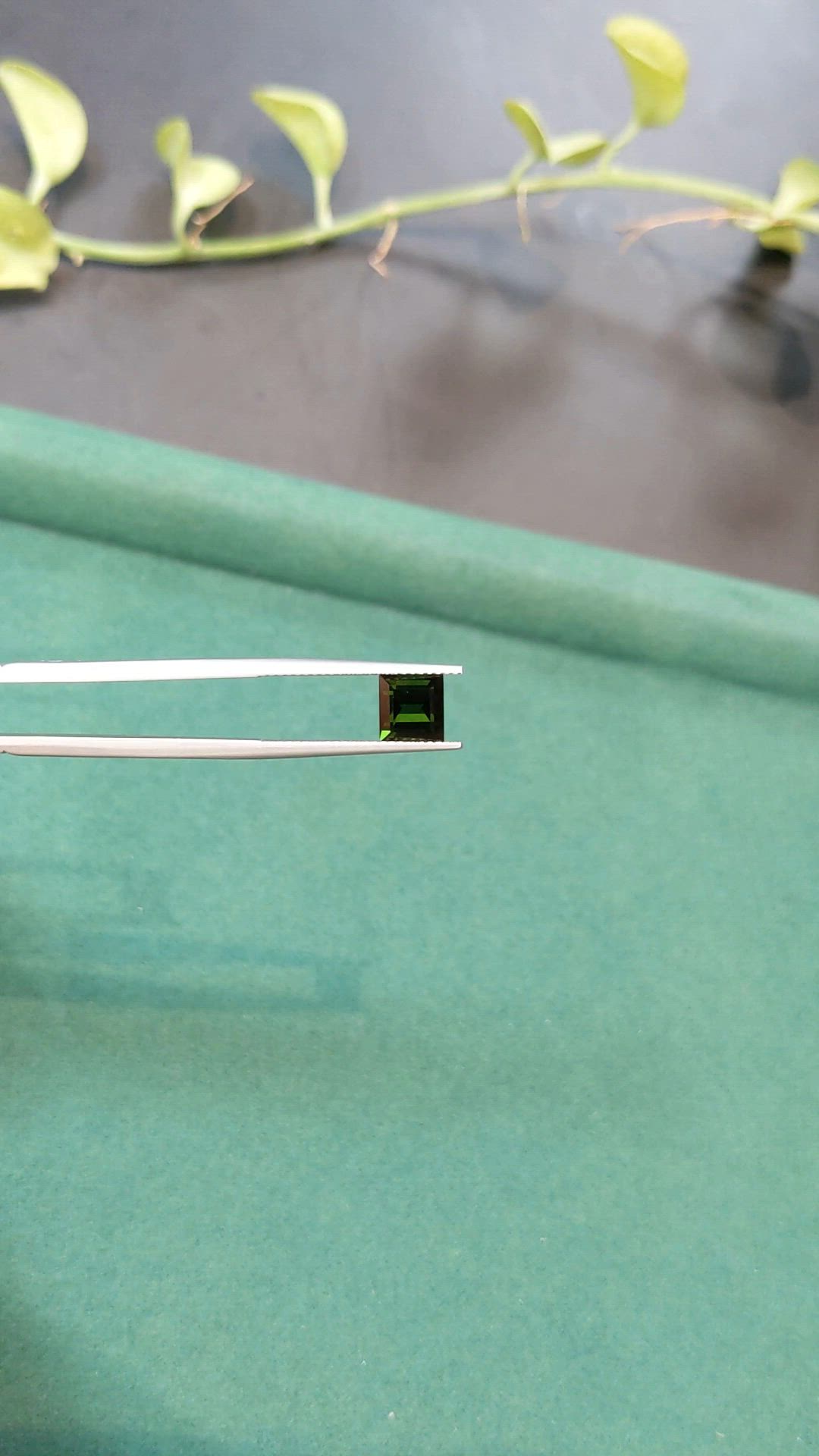 1.93 Ct. Green Tourmaline from Mozambique Size Video