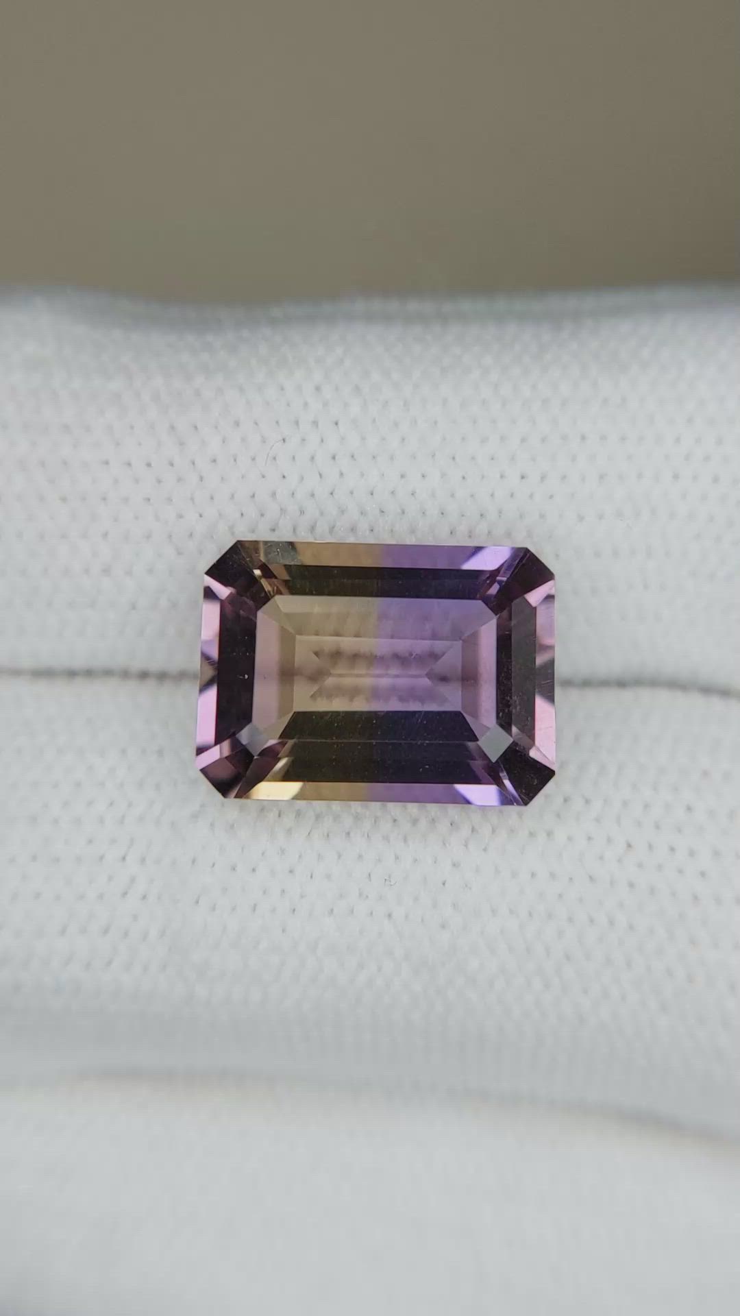 6.92 Ct. Bi Color Ametrine from Bolivia Size Video