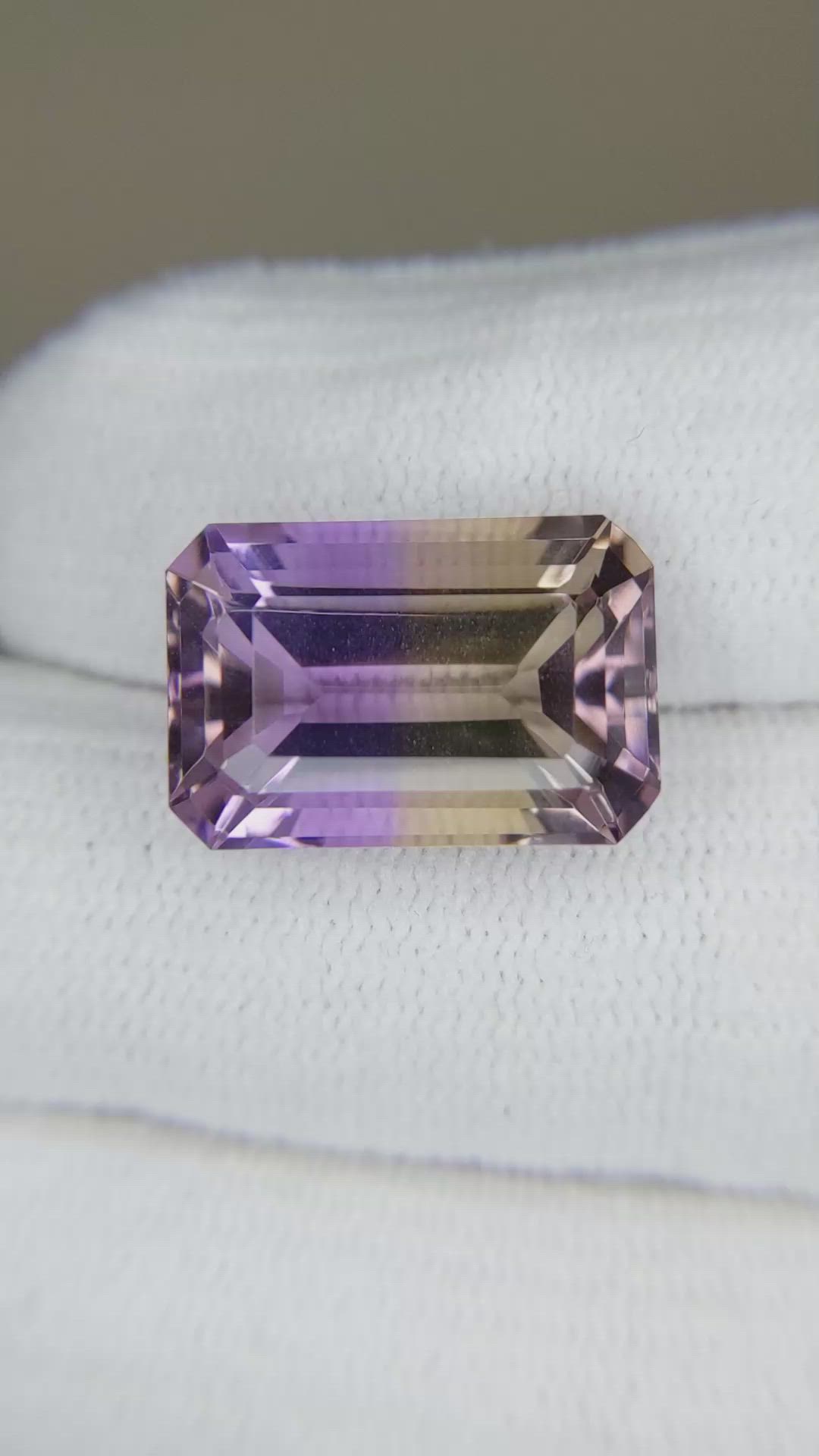 13.47 Ct. Bi Color Ametrine from Bolivia Size Video