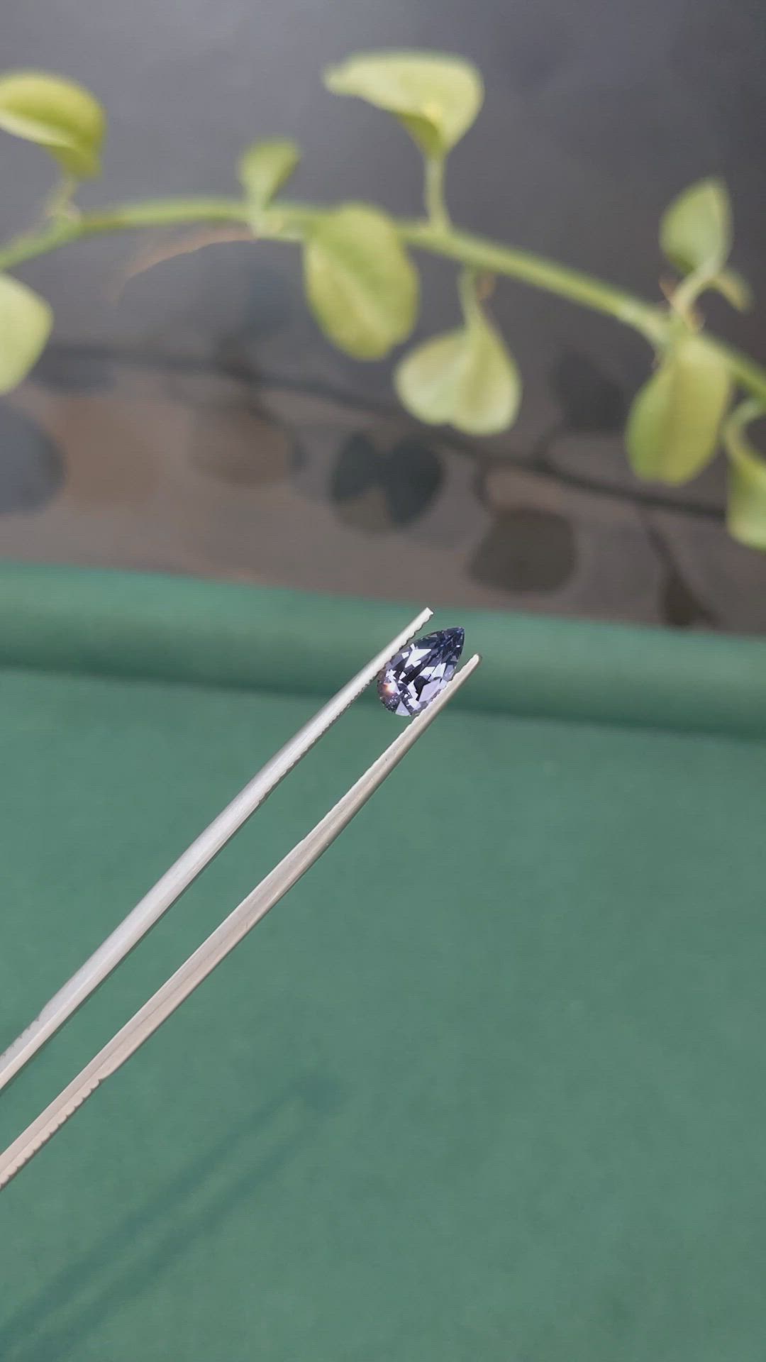 1.23 Ct. Purple Spinel from Ceylon (Sri Lanka) Size Video