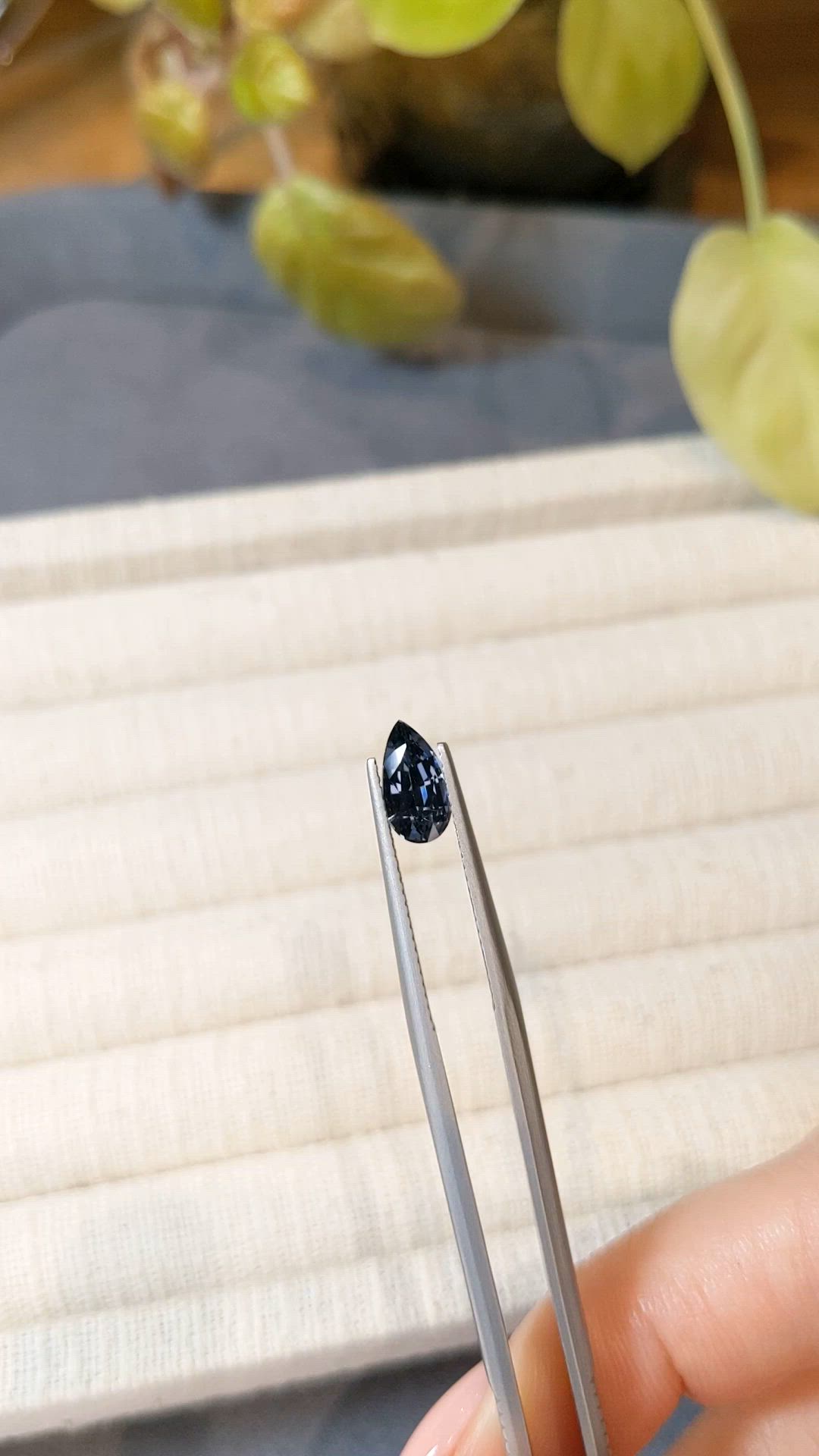 1.27 Ct. Blue Spinel from Ceylon (Sri Lanka) Size Video