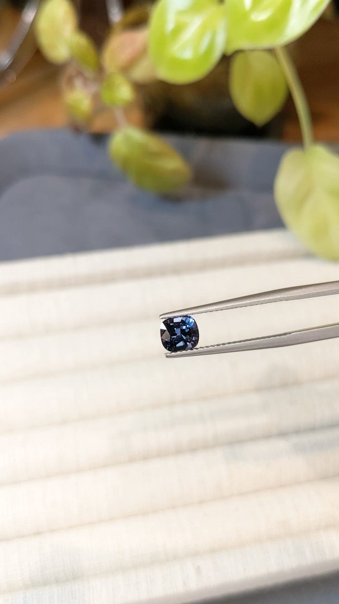 1.14 Ct. Bluish Grey Spinel from Ceylon (Sri Lanka) Size Video