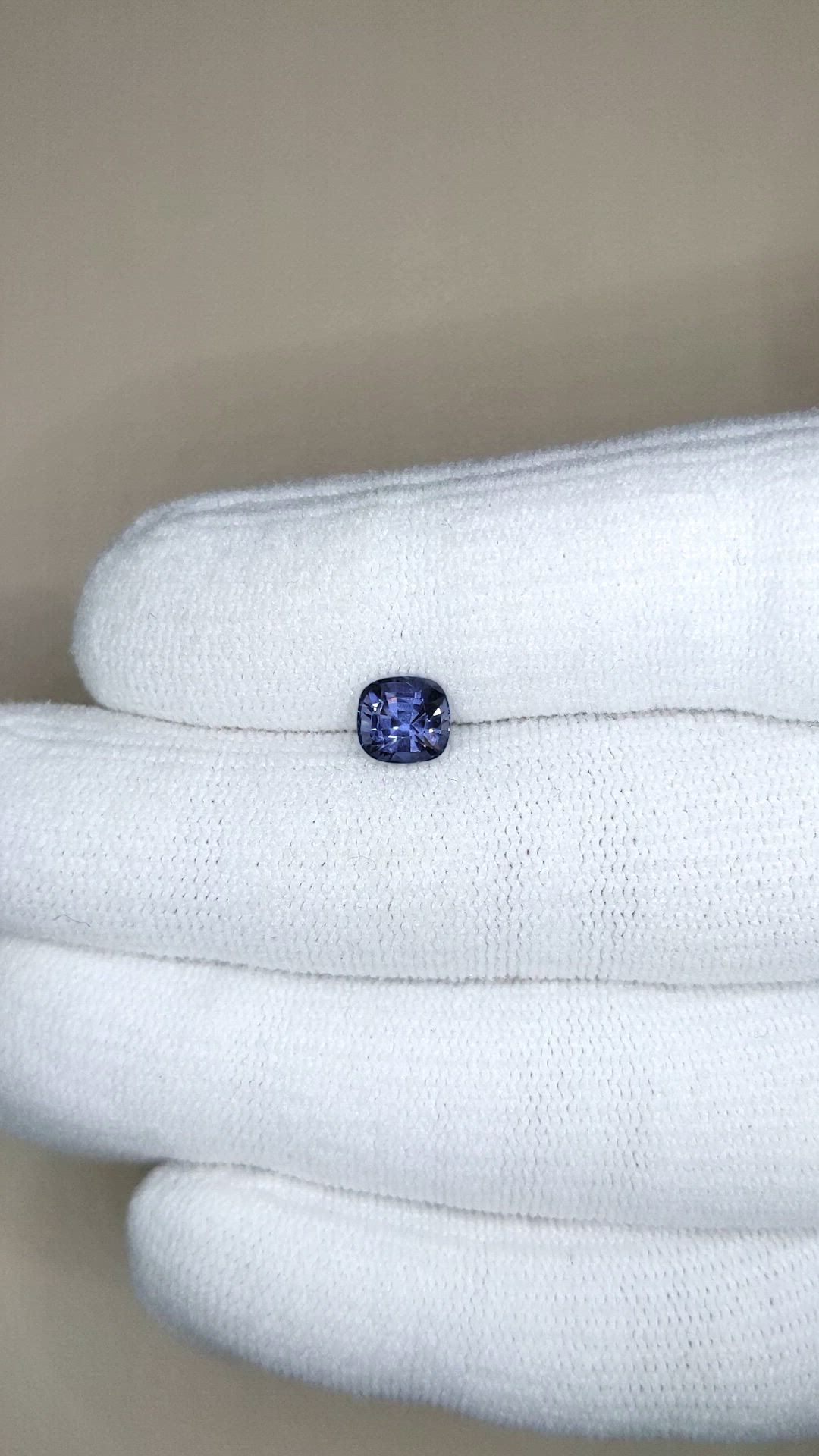 1.14 Ct. Bluish Grey Spinel from Ceylon (Sri Lanka) Size Video