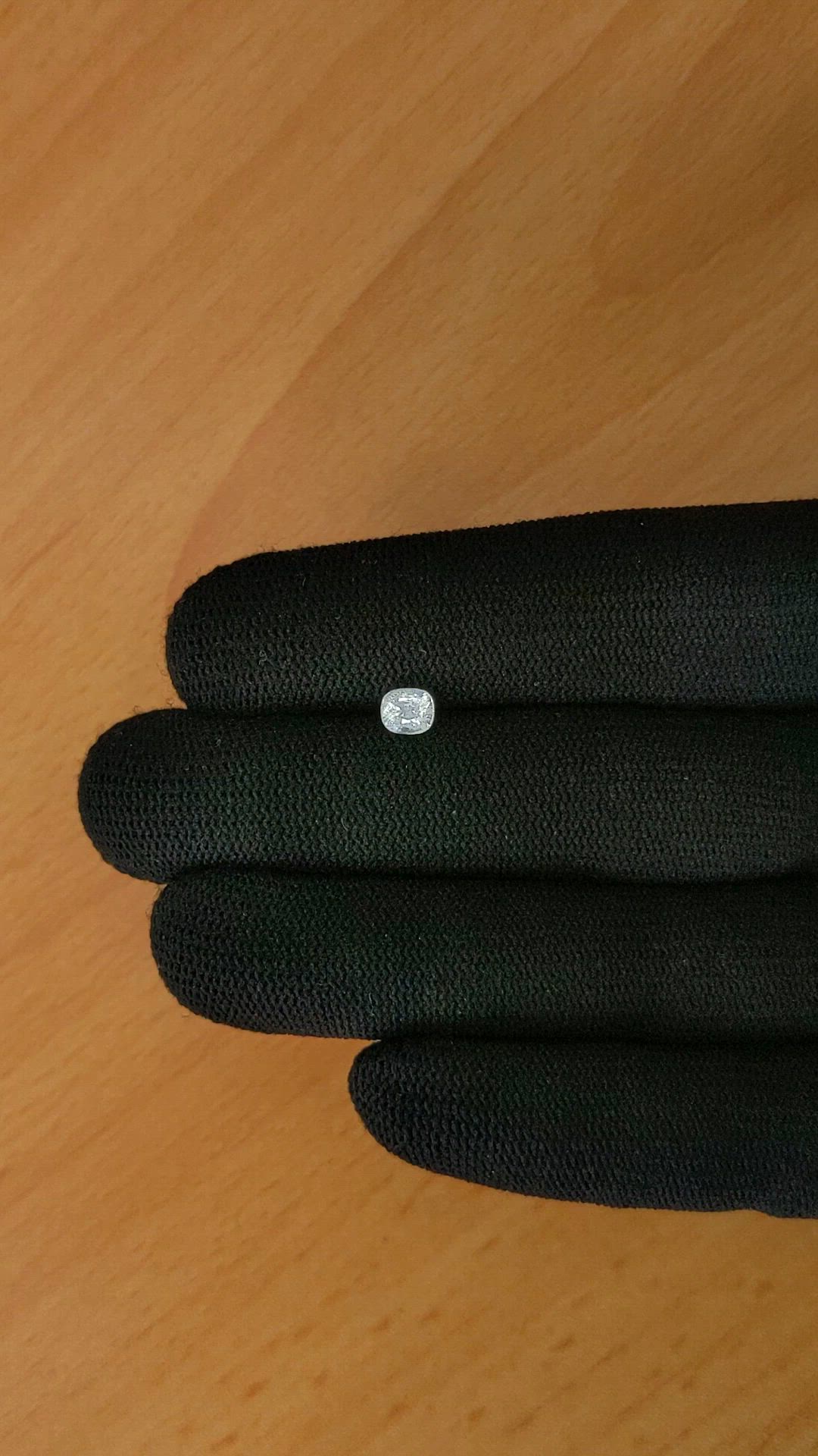 0.50 Ct. Rainbow Moonstone from Ceylon (Sri Lanka) Size Video
