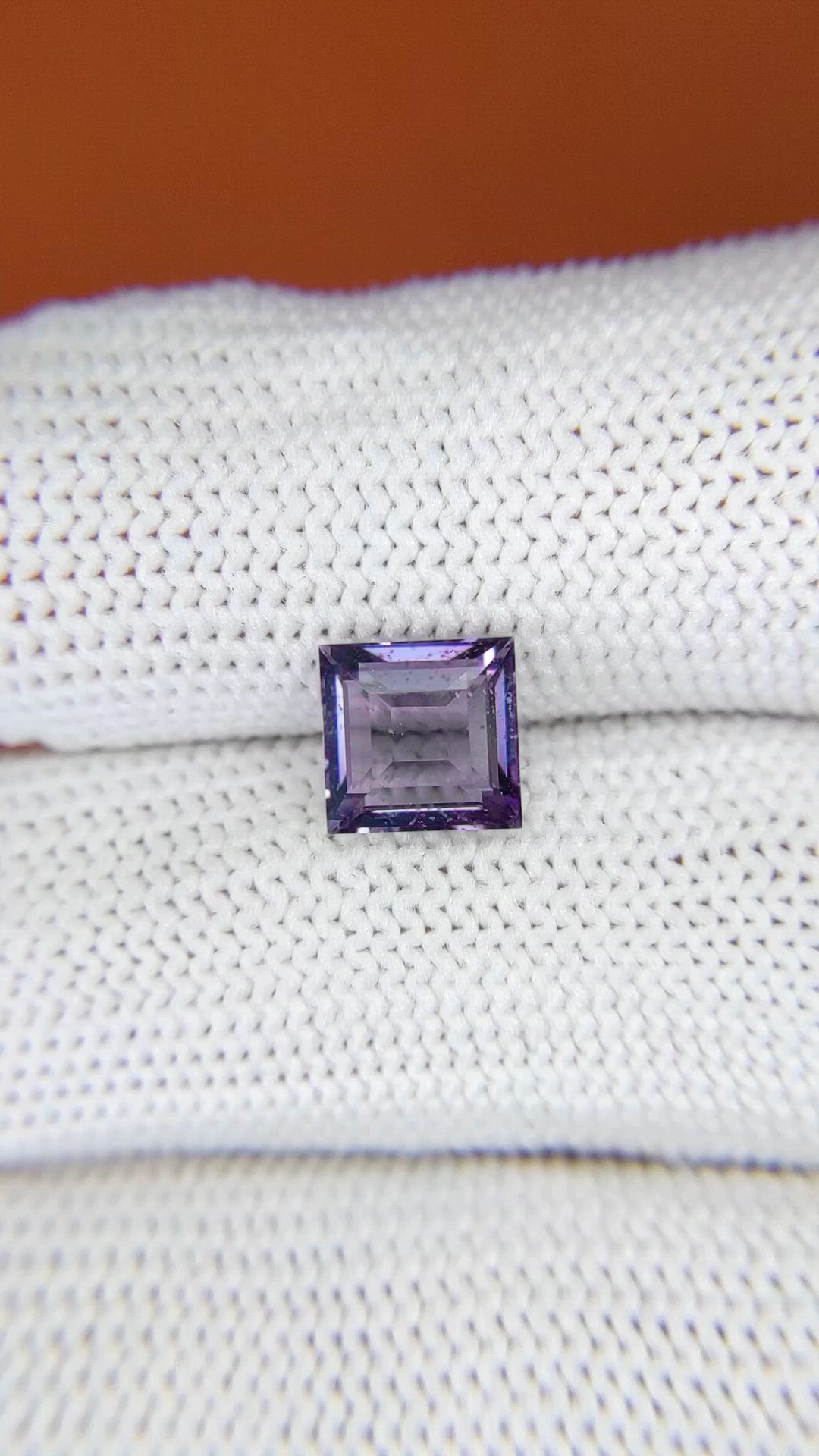 1.83 Ct. Purple Spinel from Ceylon (Sri Lanka) Size Video