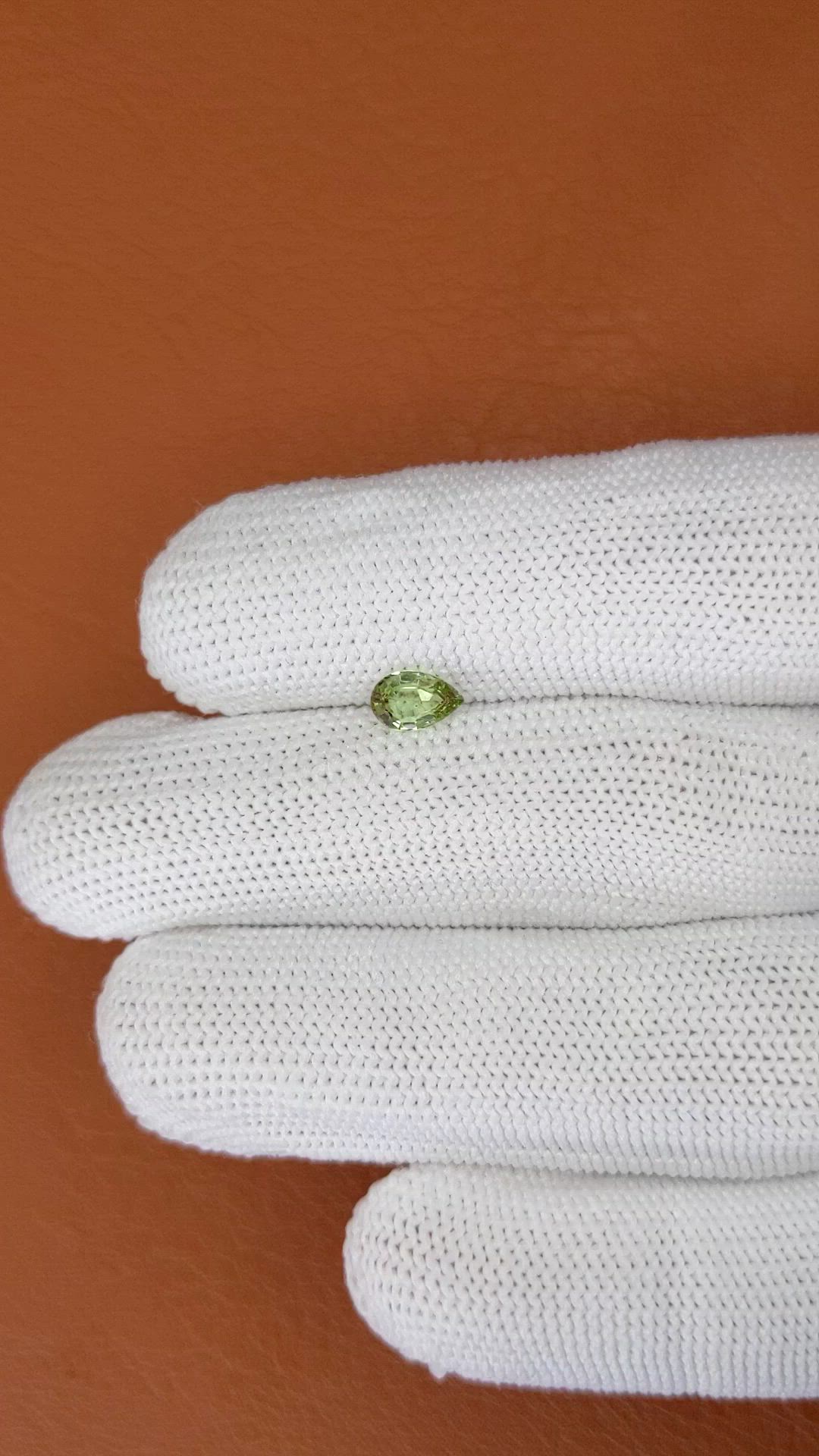 0.58 Ct. Alexandrite from Ceylon (Sri Lanka) Size Video