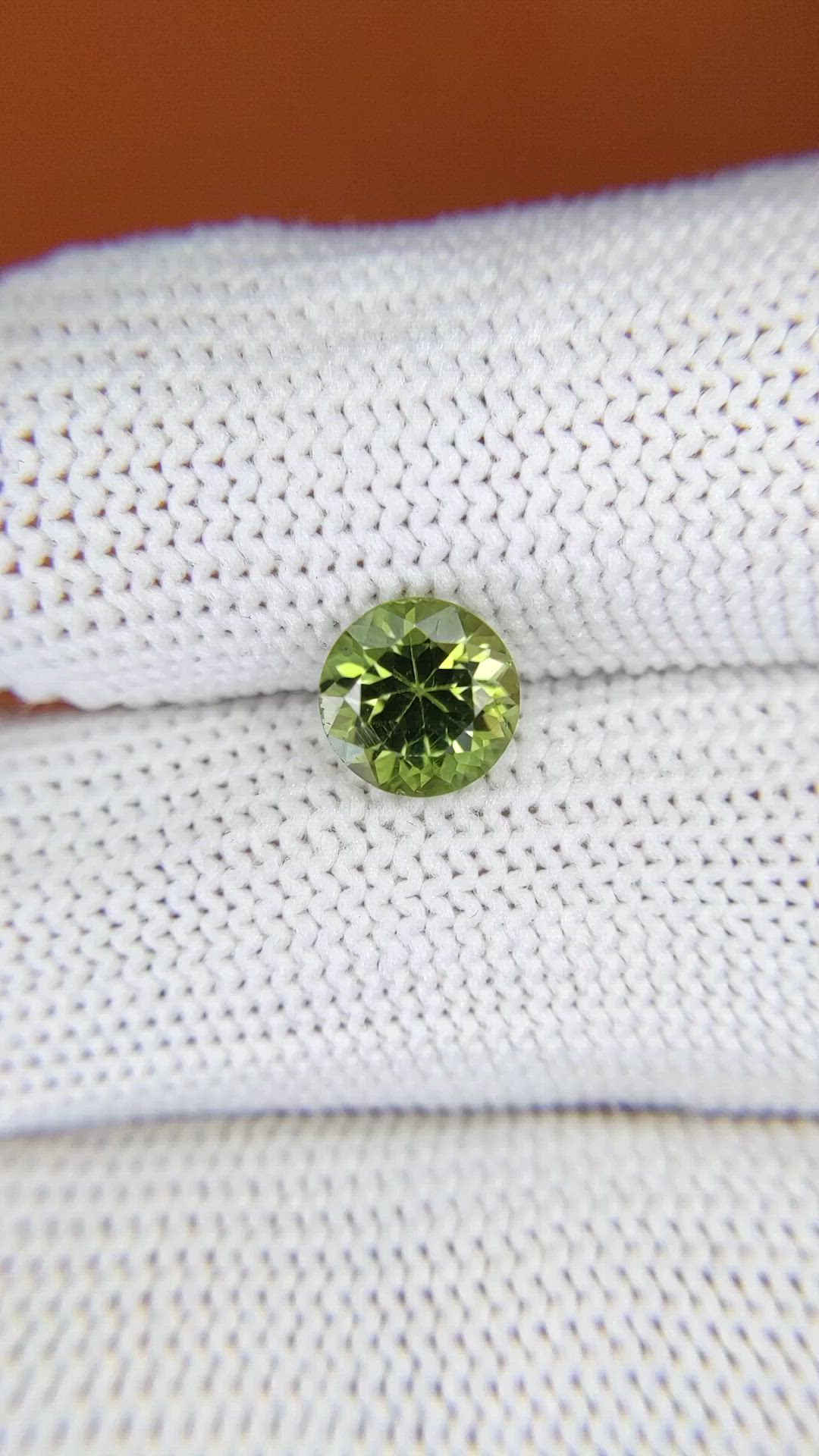 1.49 Ct. Green Kornerupine from Ceylon (Sri Lanka) Size Video