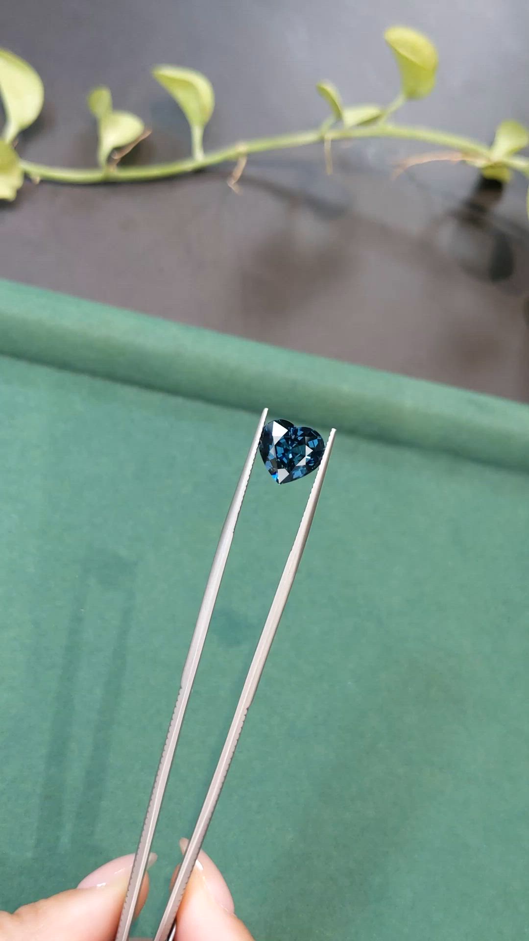 4.11 Ct. Blue Spinel from Burma (Myanmar) Size Video