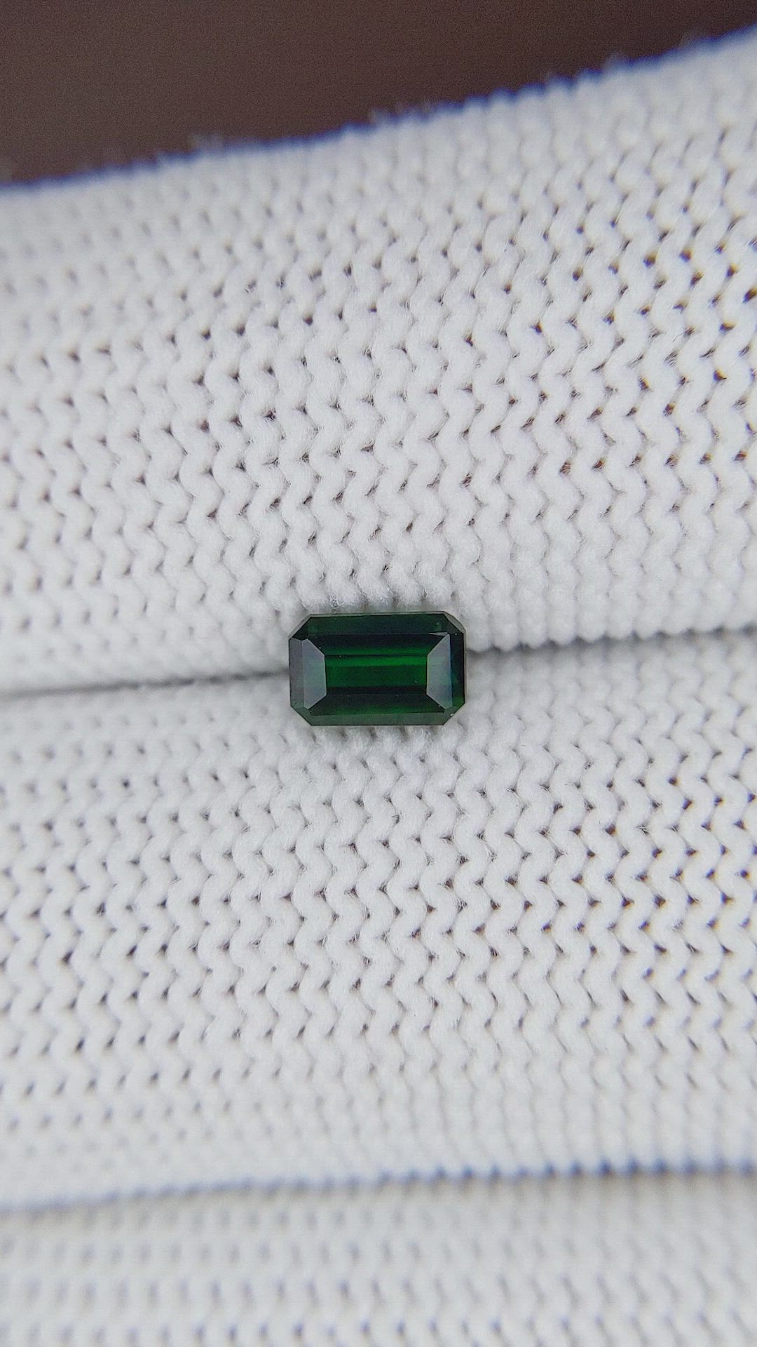 0.54 Ct. Tsavorite Garnet Size Video