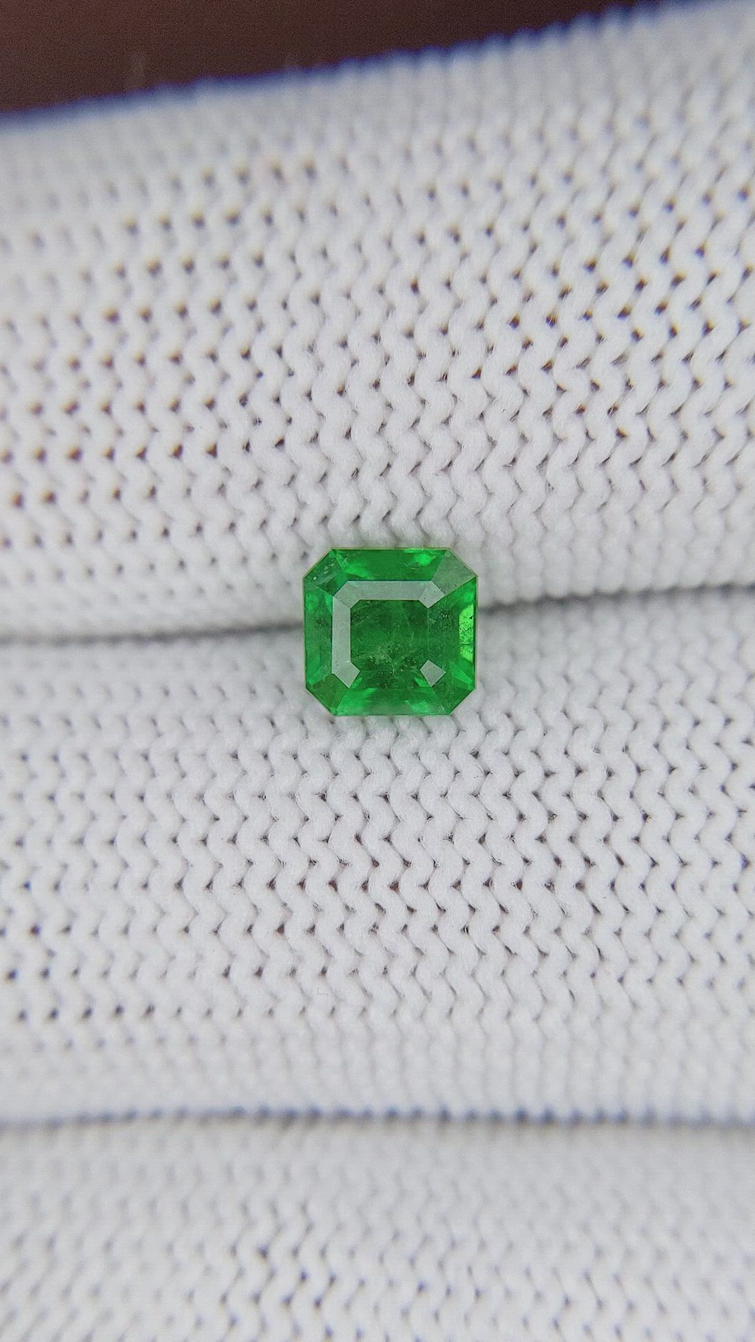 1.14 Ct. Tsavorite Garnet from Kenya Size Video