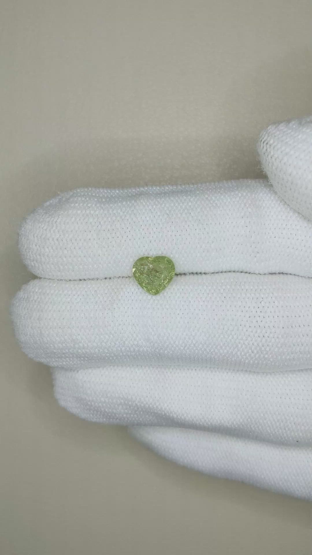 1.07 Ct. Green Paraiba Tourmaline from Mozambique Size Video