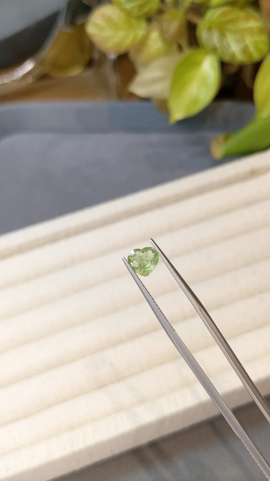1.07 Ct. Green Paraiba Tourmaline from Mozambique Size Video