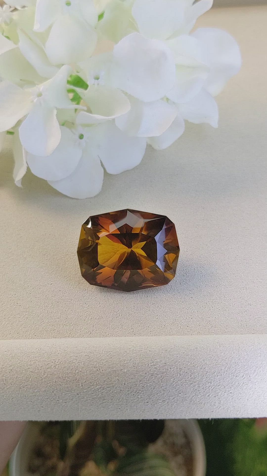 67.13 Ct. Bi Color Ametrine from Ceylon (Sri Lanka) Size Video