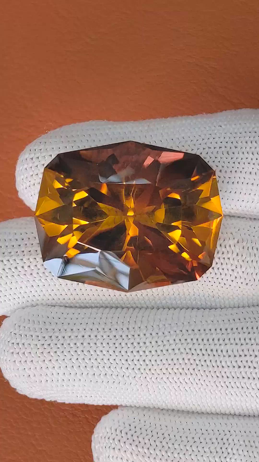 67.13 Ct. Bi Color Ametrine from Ceylon (Sri Lanka) Size Video