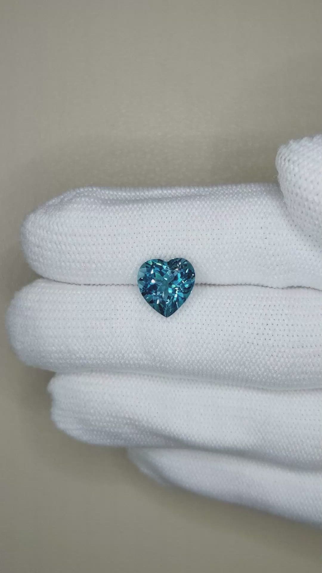 3.46 Ct. London Blue Topaz from Brazil Size Video