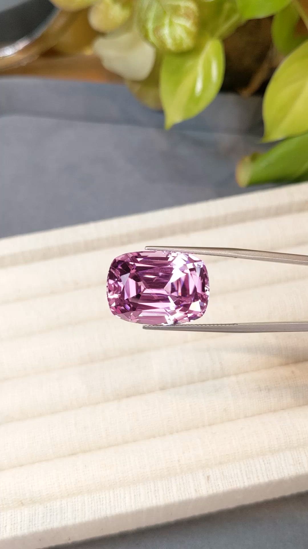 36.30 Ct. Pink Kunzite from Afghanistan Size Video
