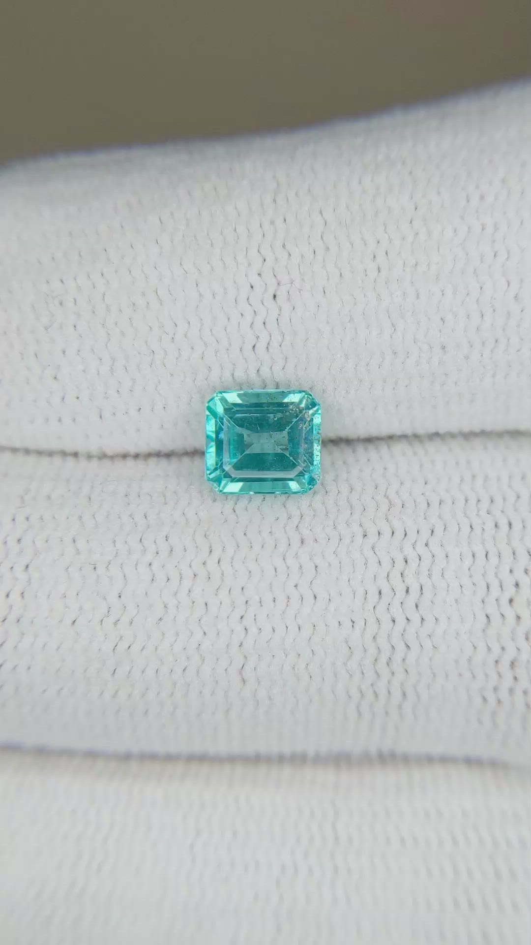1.25 Ct. Blue Apatite from Madagascar Size Video