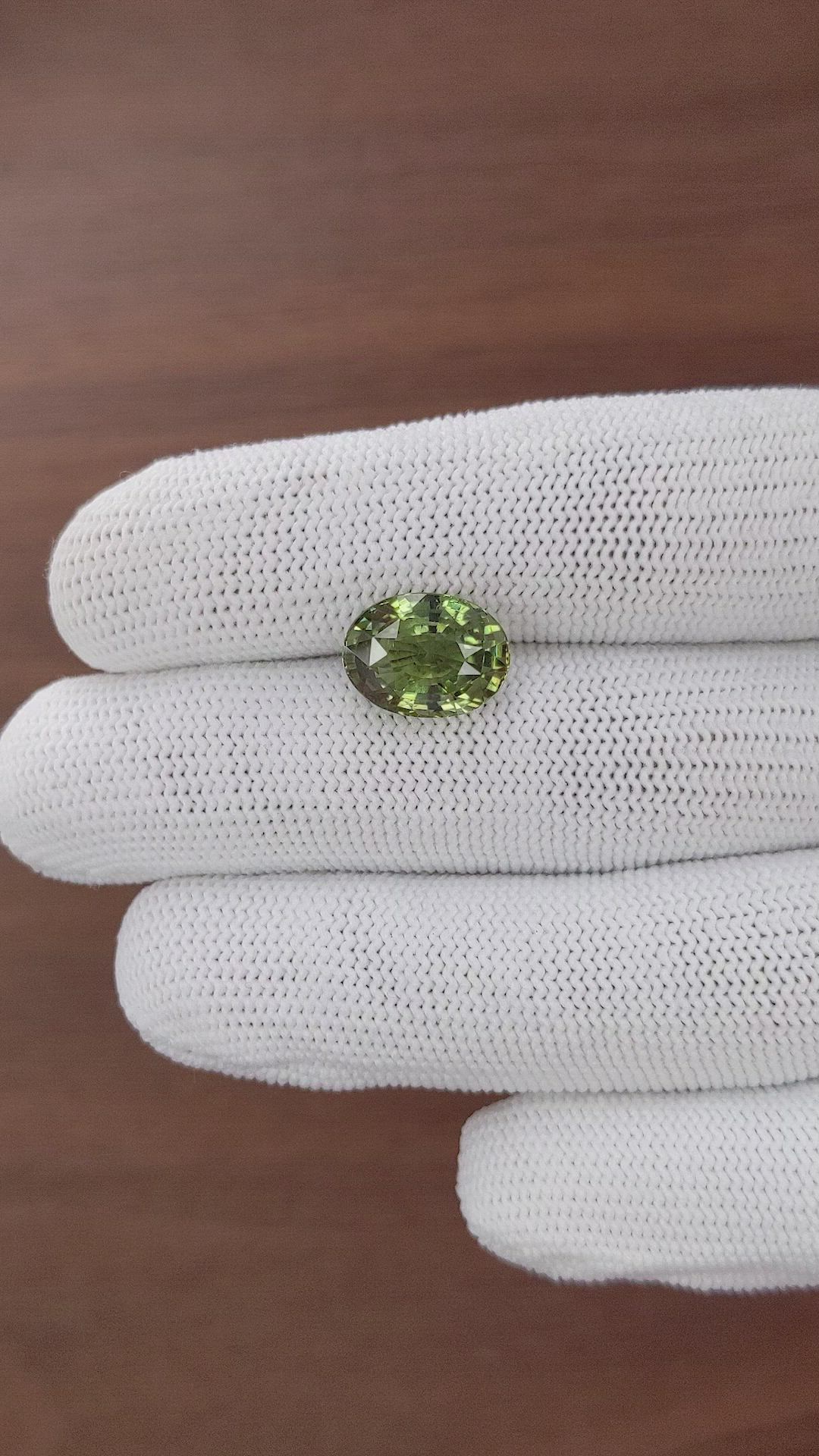 6.08 Ct. Alexandrite from Ceylon (Sri Lanka) Size Video