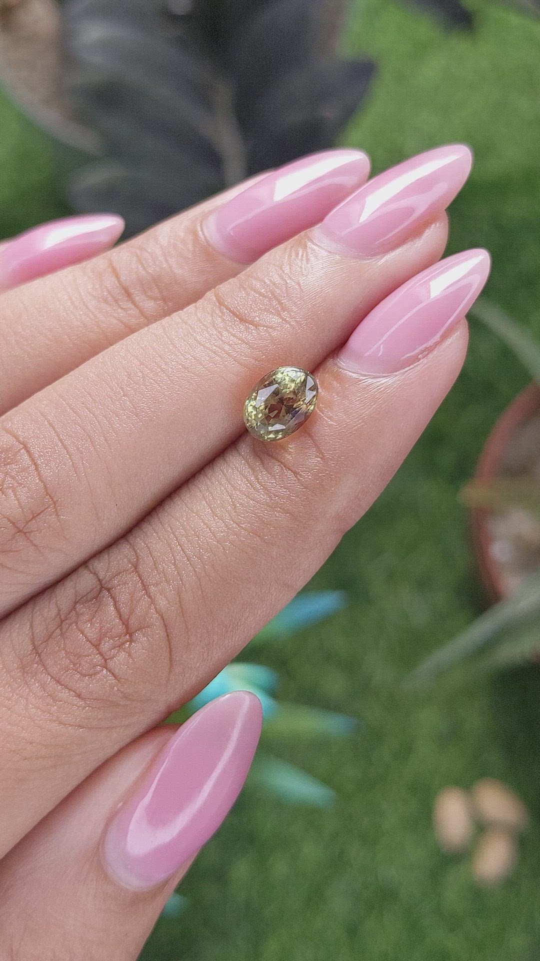 1.77 Ct. Alexandrite from Tanzania Size Video