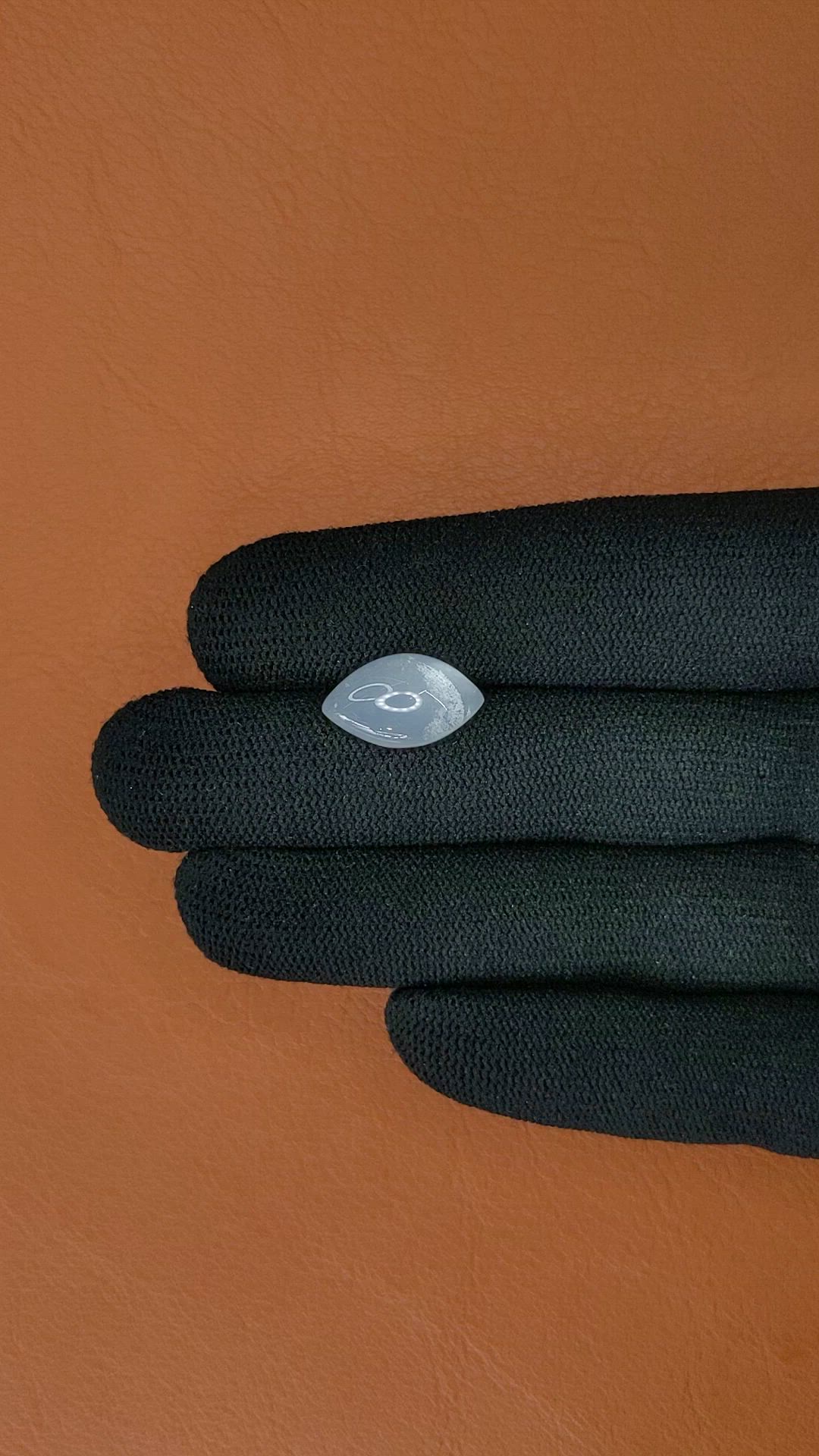 5.14 Ct. White Cabochon Moonstone from Ceylon (Sri Lanka) Size Video