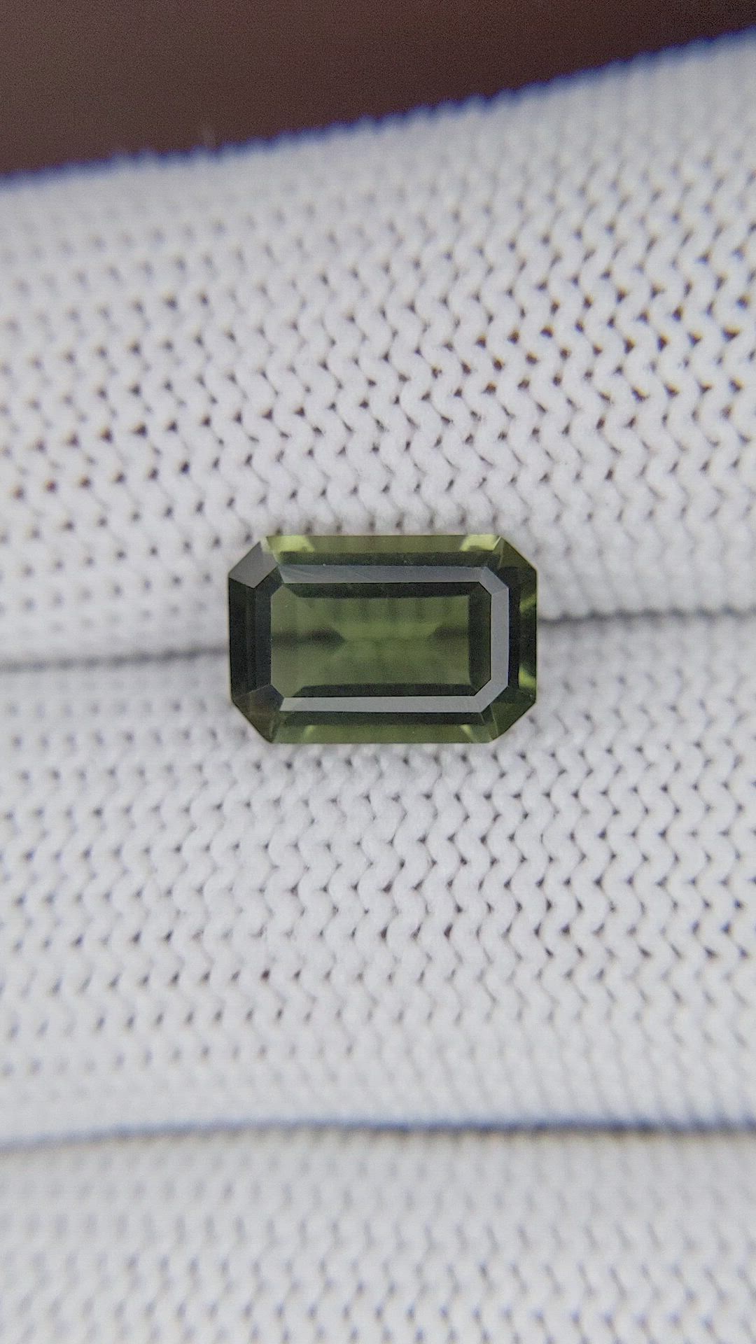 2.42 Ct. Green Tourmaline from Ceylon (Sri Lanka) Size Video