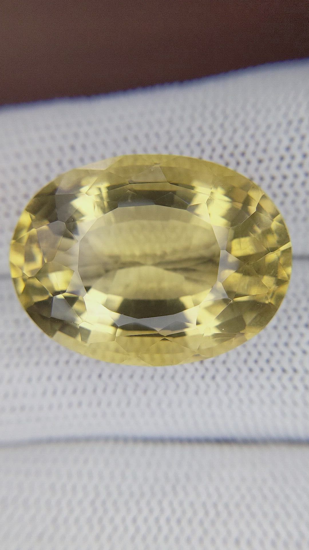 32.90 Ct. Yellowish Brown Citrine from Ceylon (Sri Lanka) Size Video