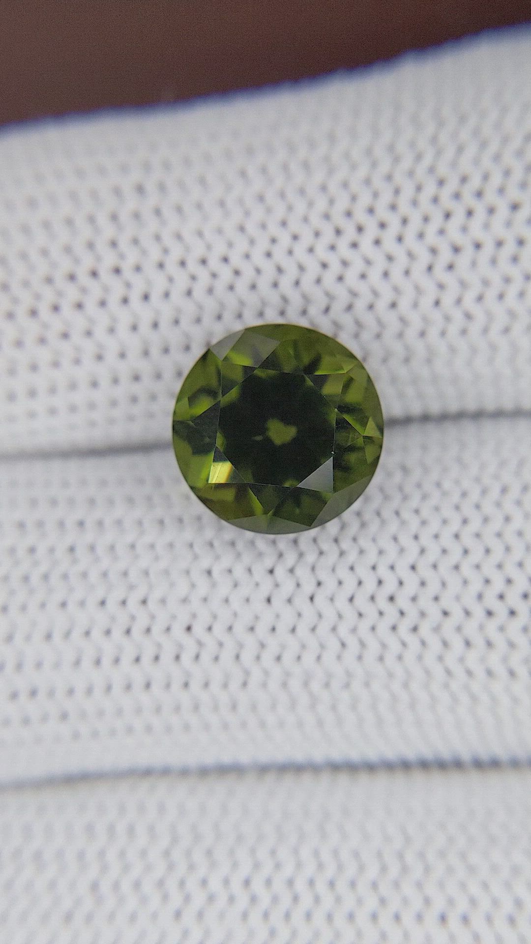 5.28 Ct. Yellowish Green Tourmaline from Tanzania Size Video