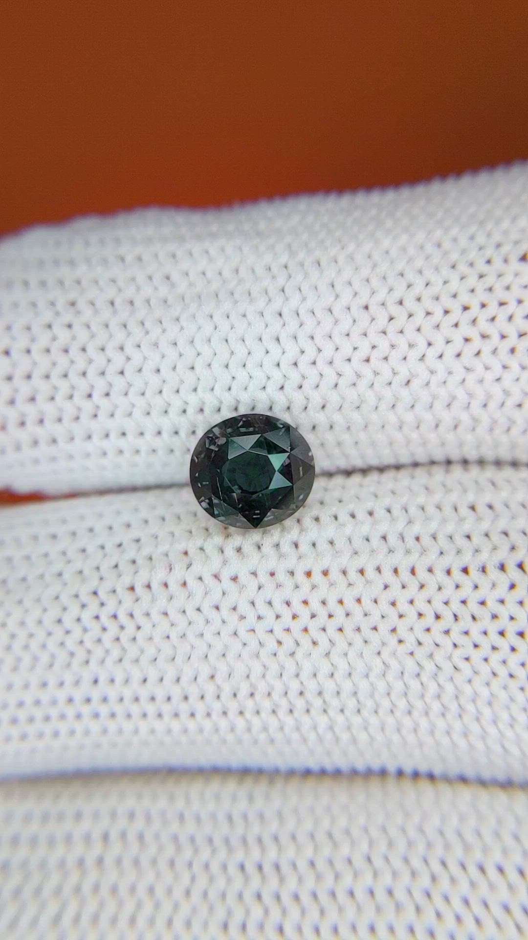 2.55 Ct. Color Change Garnet from Ceylon (Sri Lanka) Size Video