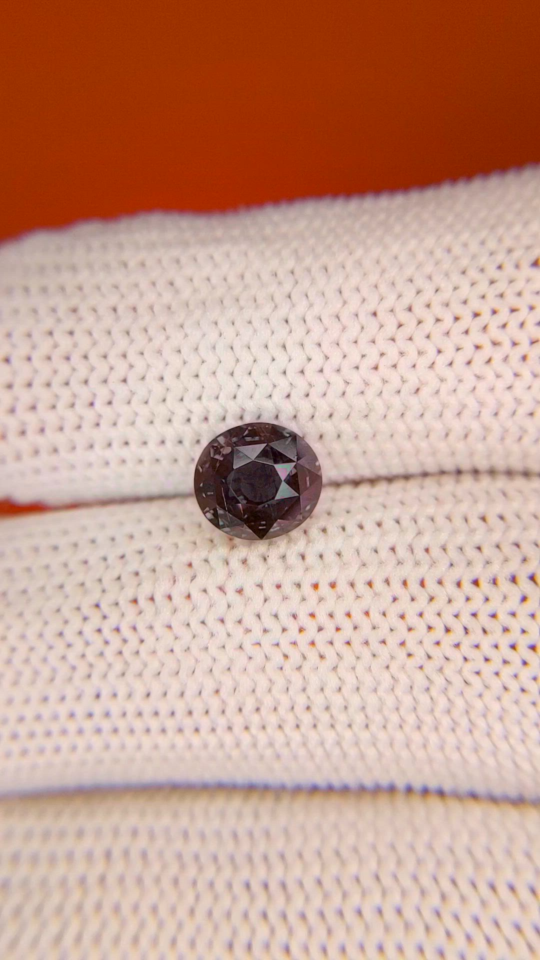 2.55 Ct. Color Change Garnet from Ceylon (Sri Lanka) Size Video