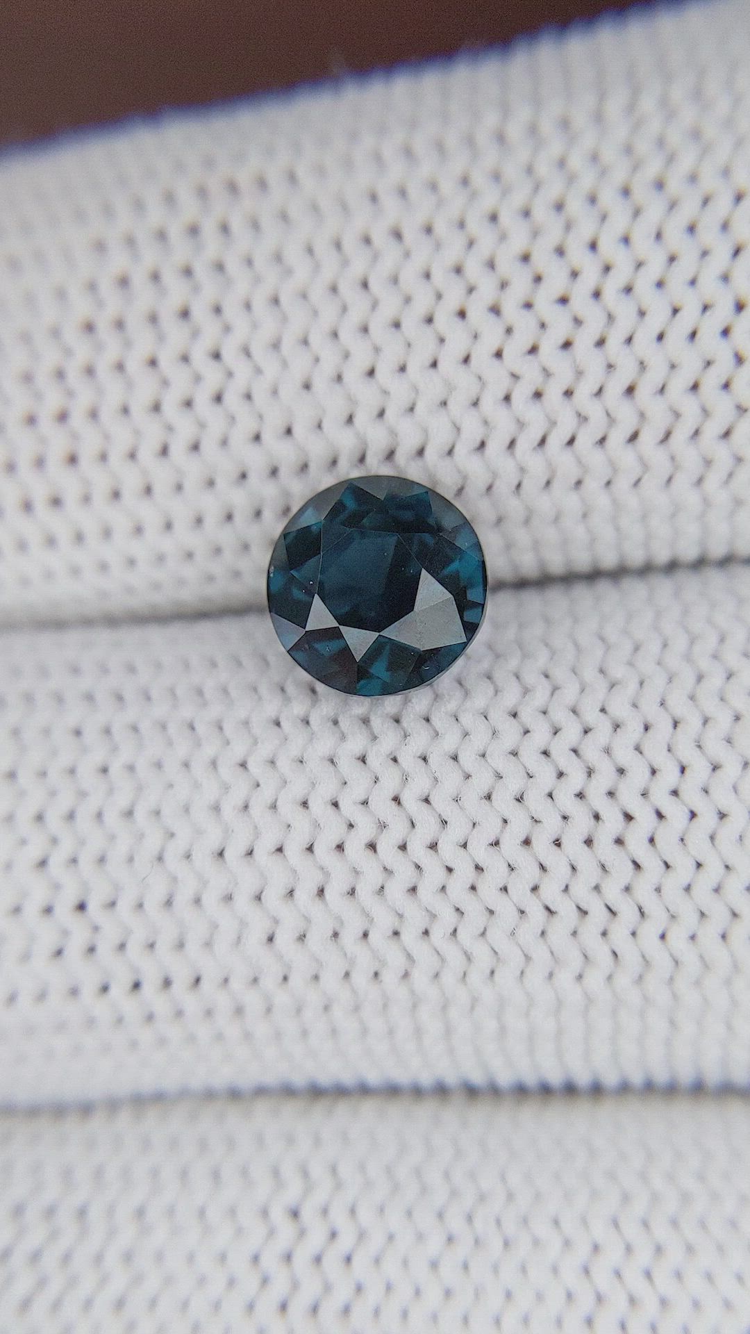 2.17 Ct. Greenish Blue Spinel from Tanzania Size Video