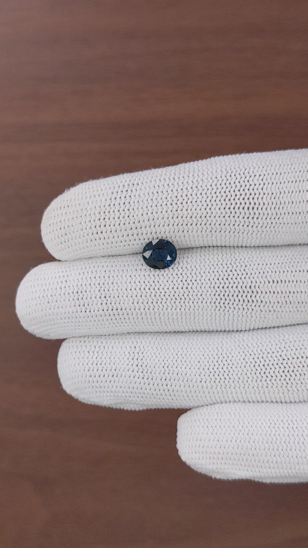1.26 Ct. Greenish Blue Spinel from Tanzania Size Video