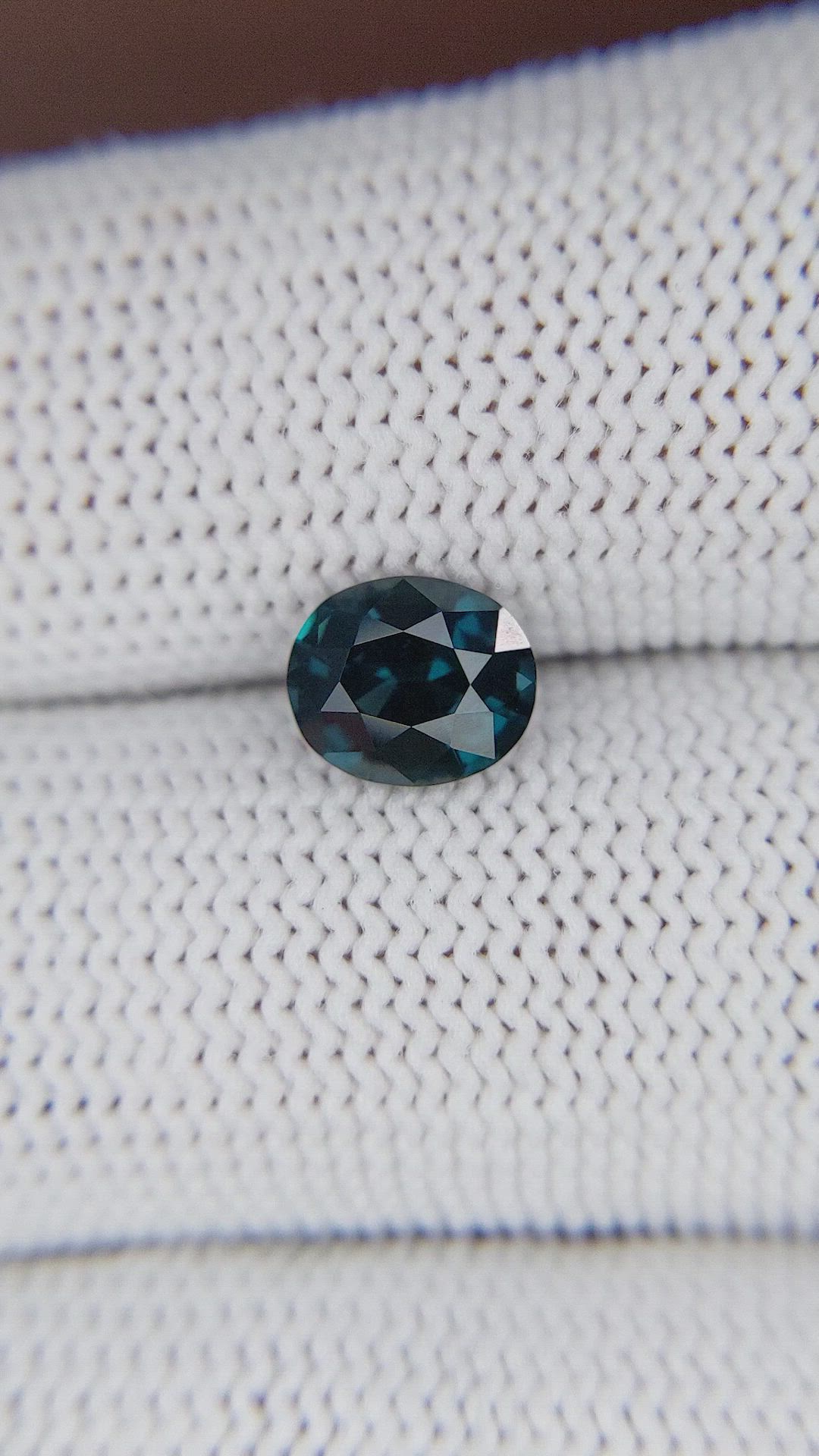 1.47 Ct. Greenish Blue Spinel from Tanzania Size Video