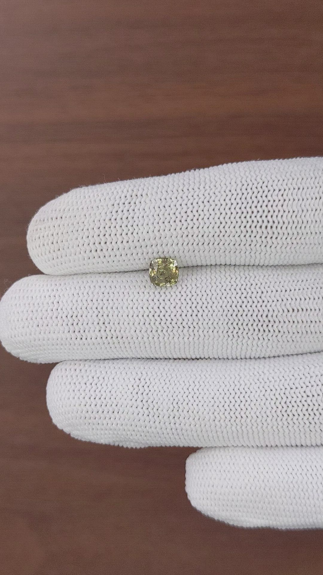 1.02 Ct. Alexandrite from Tanzania Size Video