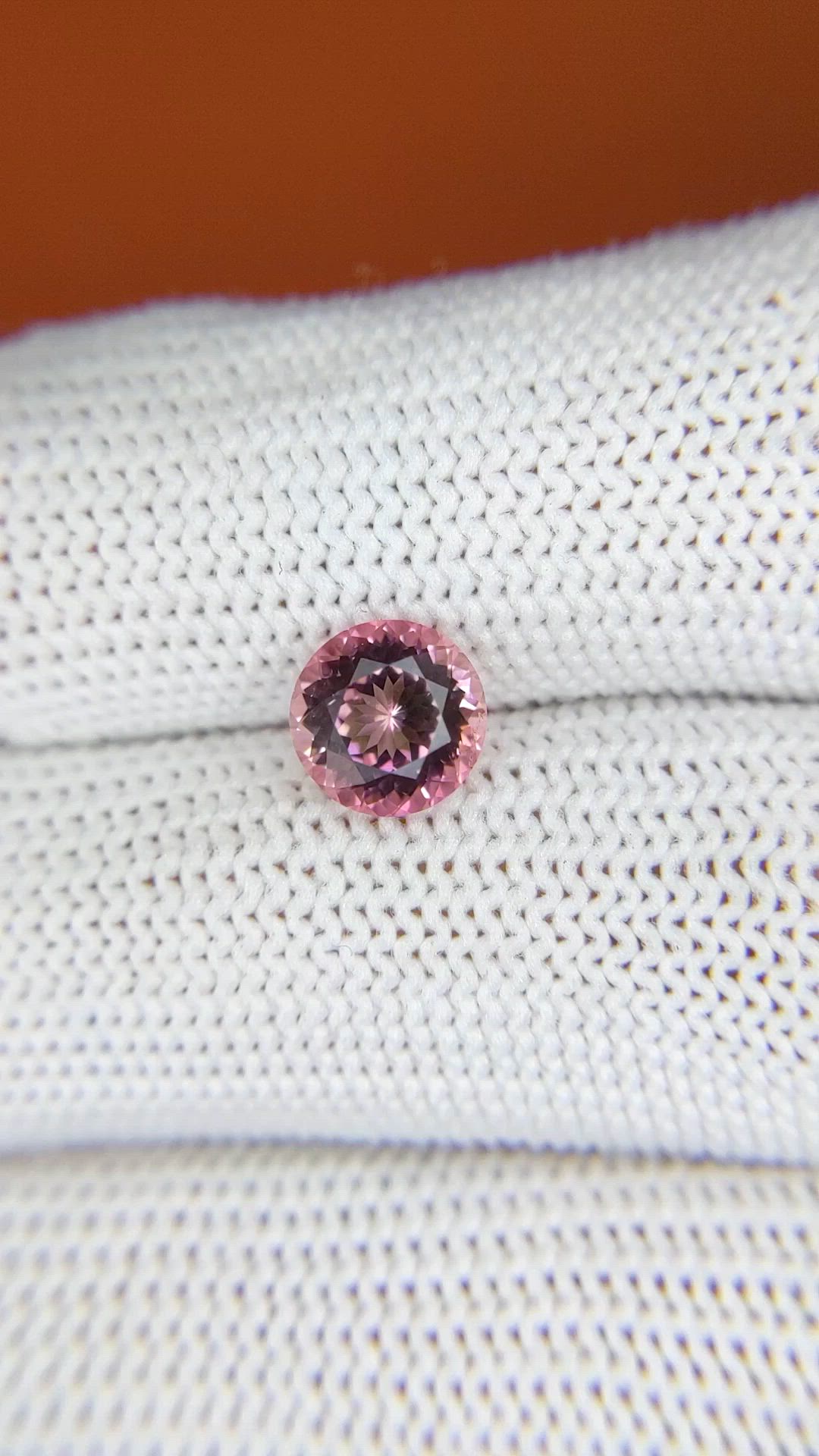 1.42 Ct. Pink Tourmaline from Tanzania Size Video