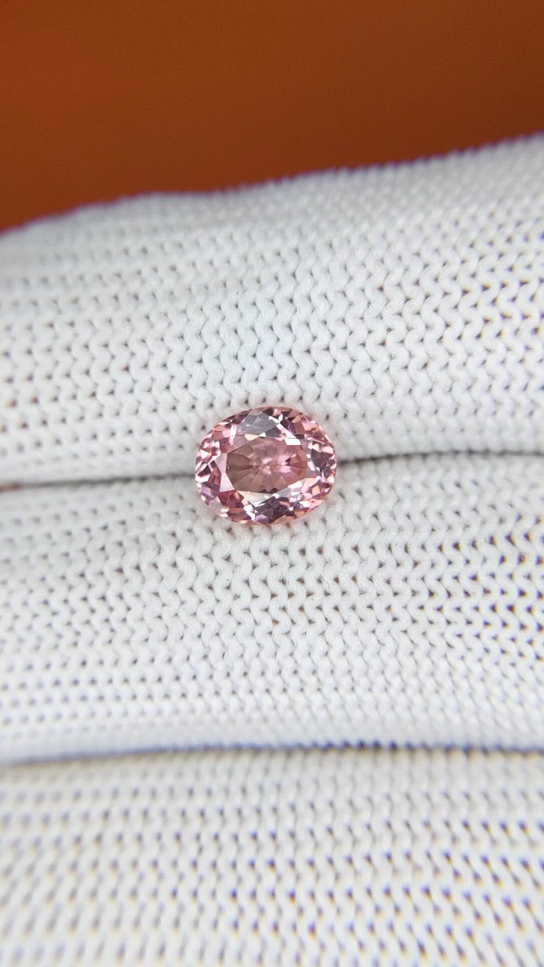 1.67 Ct. Pink Tourmaline from Tanzania Size Video