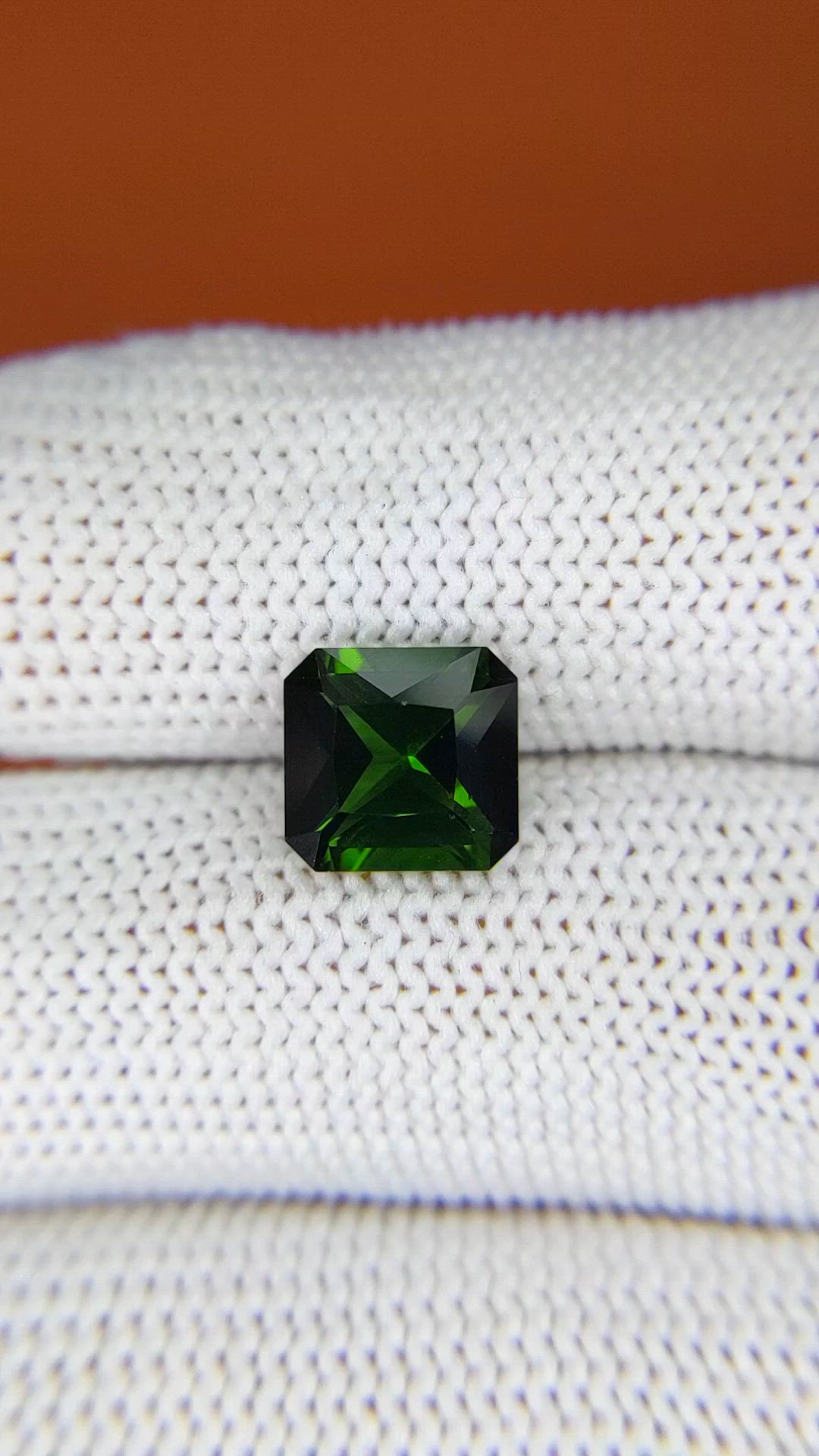 2.69 Ct. Green Tourmaline from Tanzania Size Video