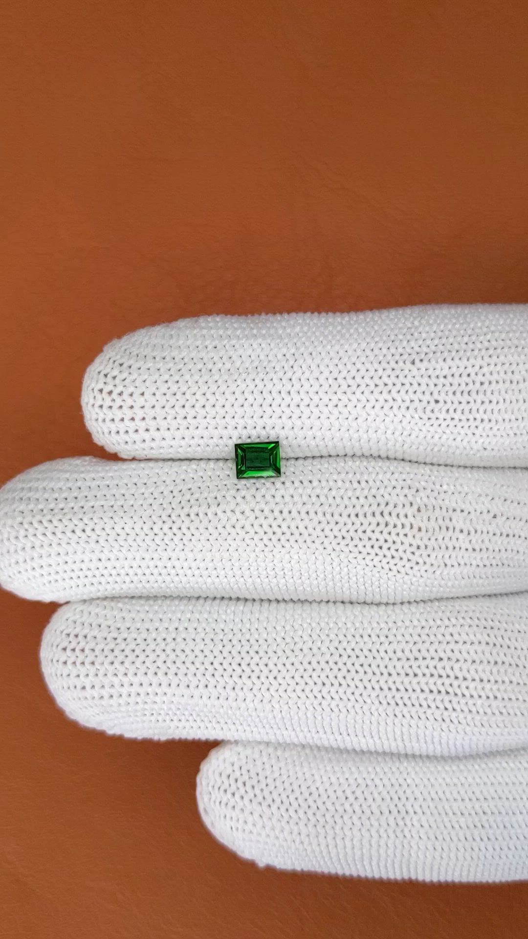 0.44 Ct. Green Tourmaline from Tanzania Size Video
