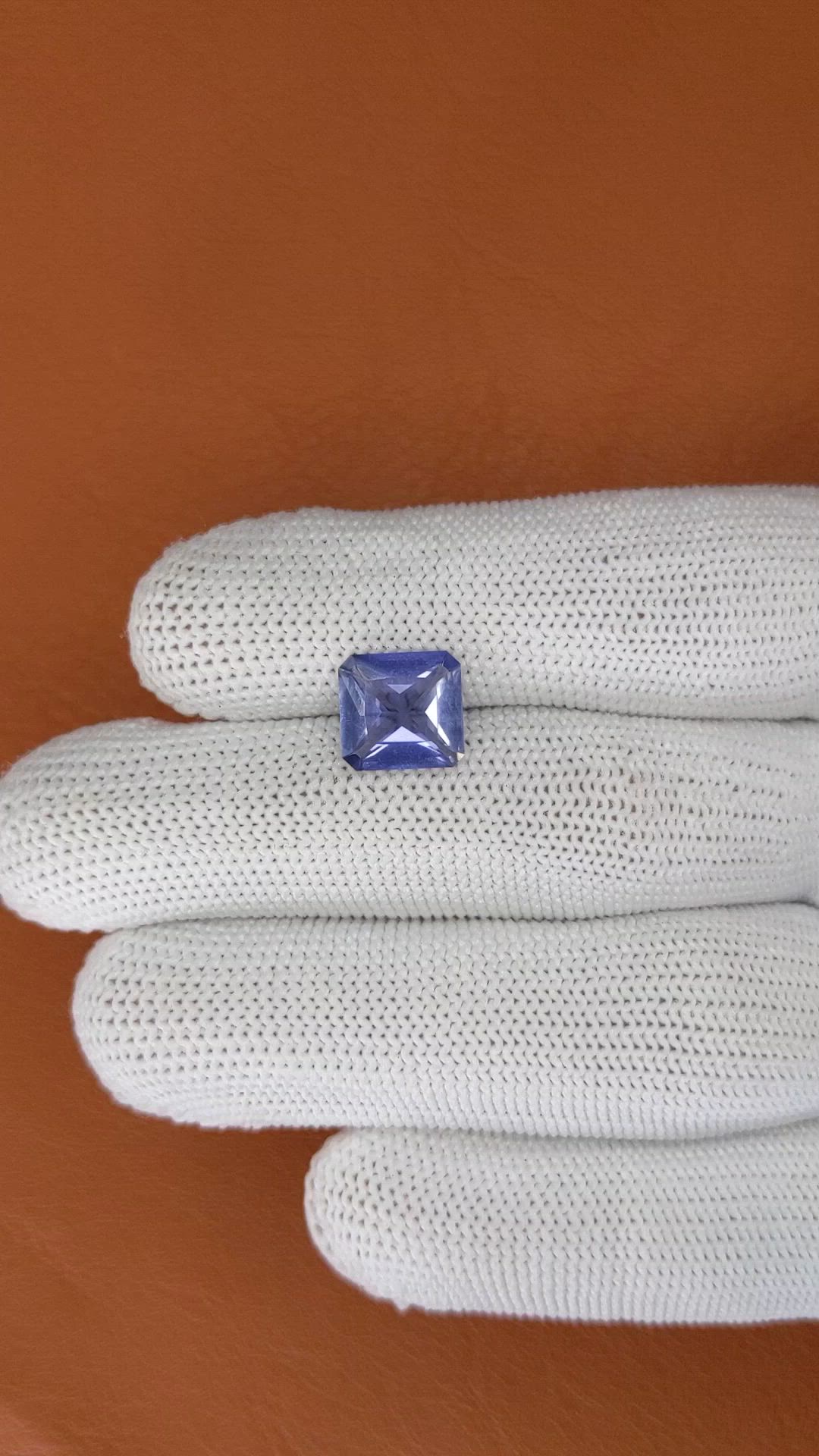 2.30 Ct. Violet Iolite from Tanzania Size Video
