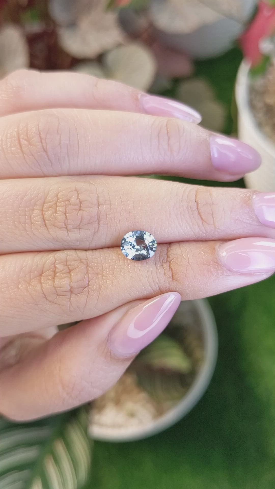 1.21 Ct. Blue Spinel from Ceylon (Sri Lanka) Size Video