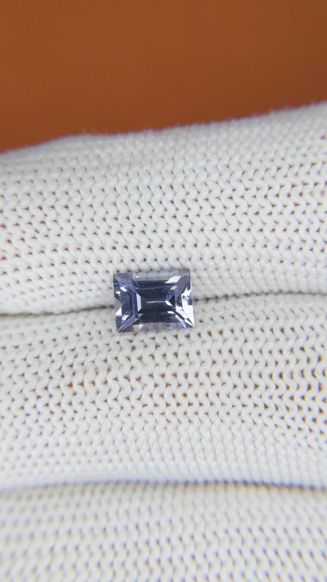 1.26 Ct. Violet Spinel from Ceylon (Sri Lanka) Size Video