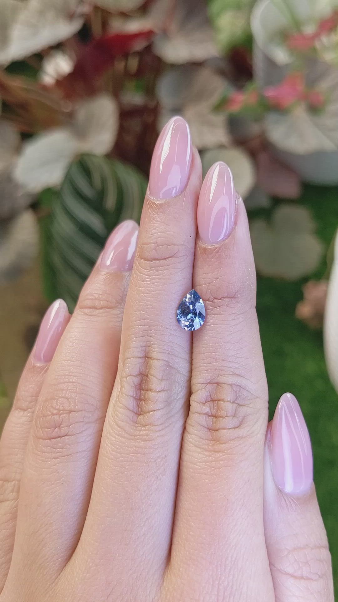 1.14 Ct. Blue Spinel from Ceylon (Sri Lanka) Size Video