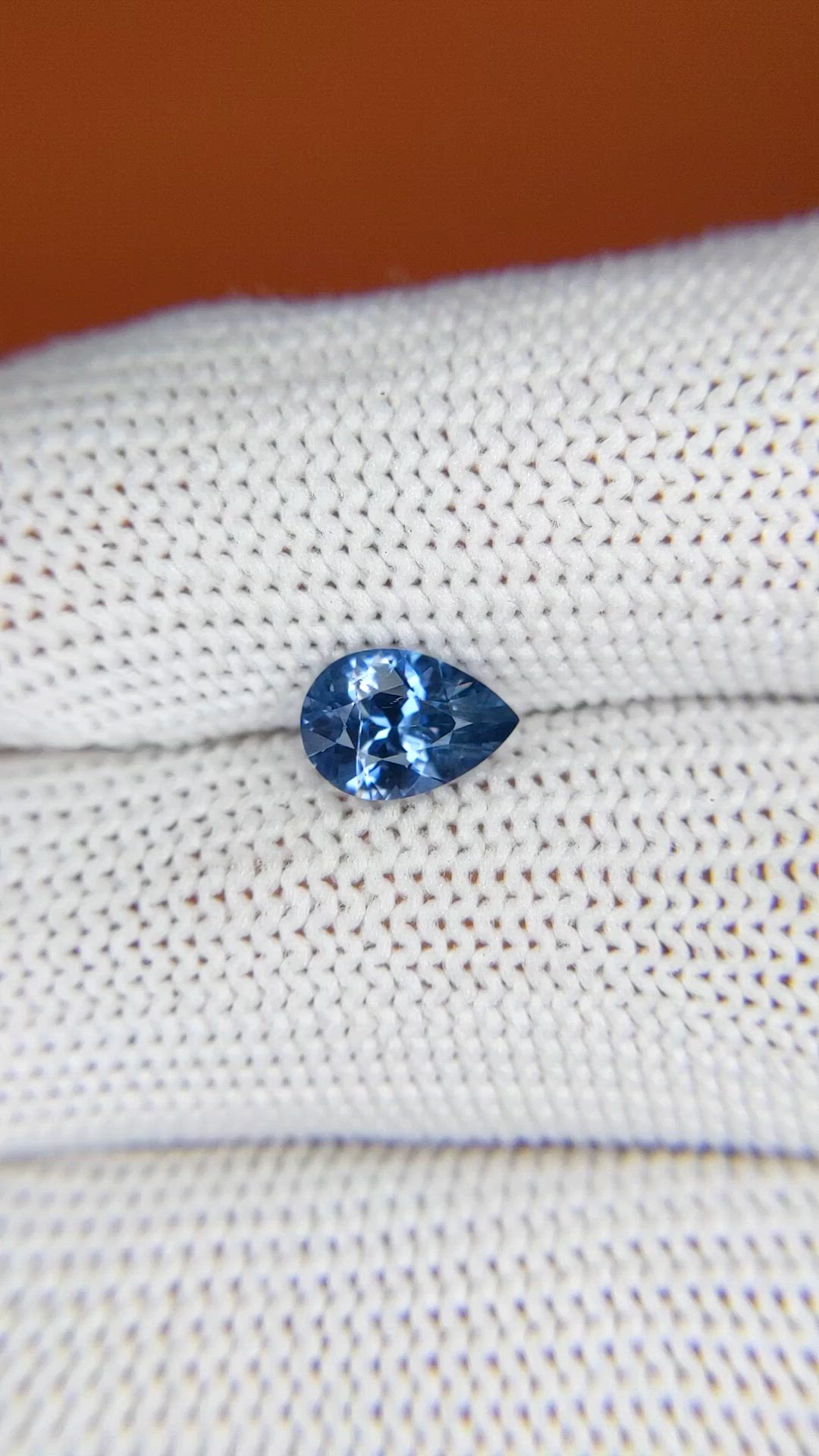 1.14 Ct. Blue Spinel from Ceylon (Sri Lanka) Size Video