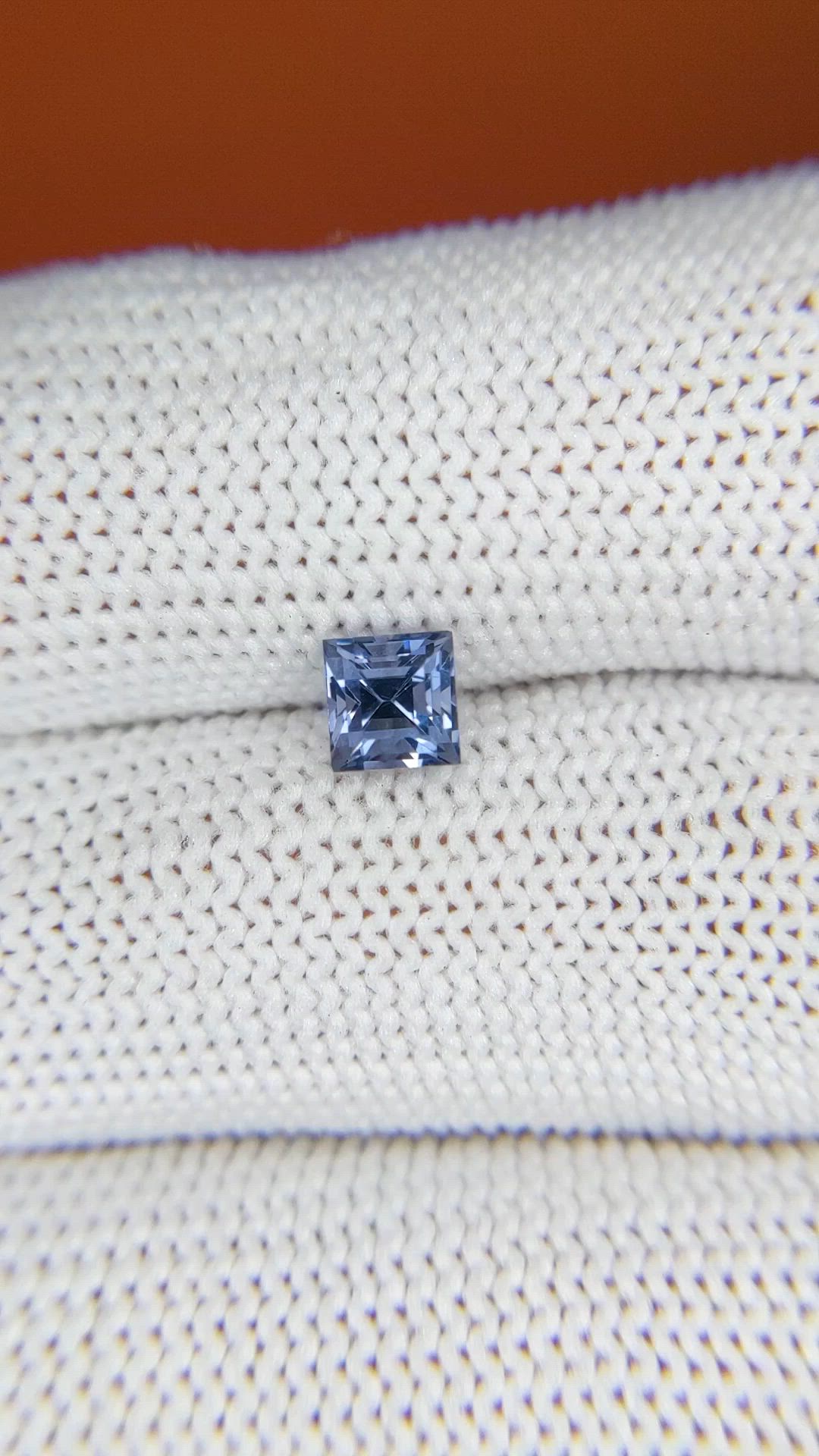0.80 Ct. Blue Spinel from Ceylon (Sri Lanka) Size Video