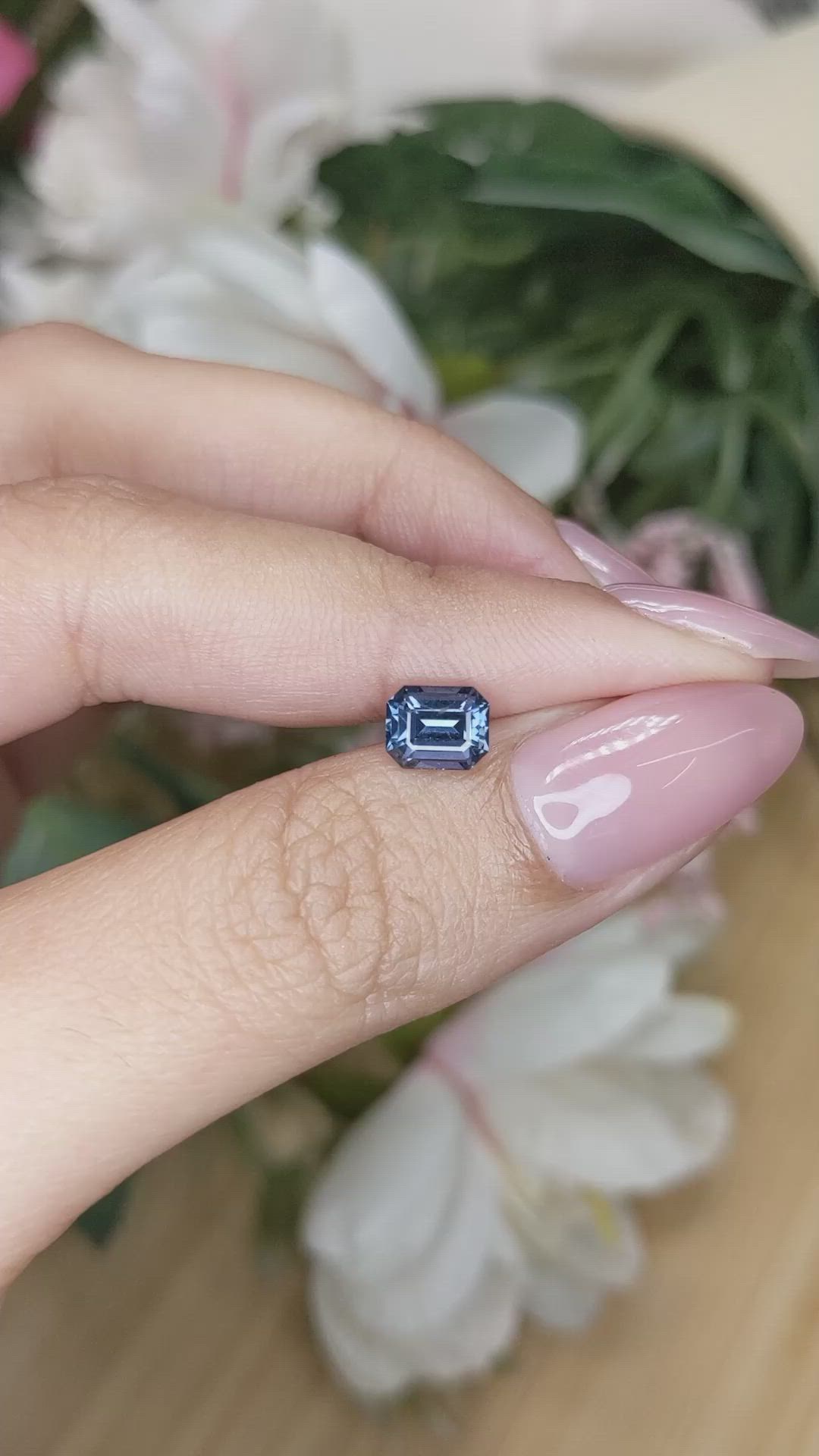 1.16 Ct. Blue Spinel from Tanzania Size Video
