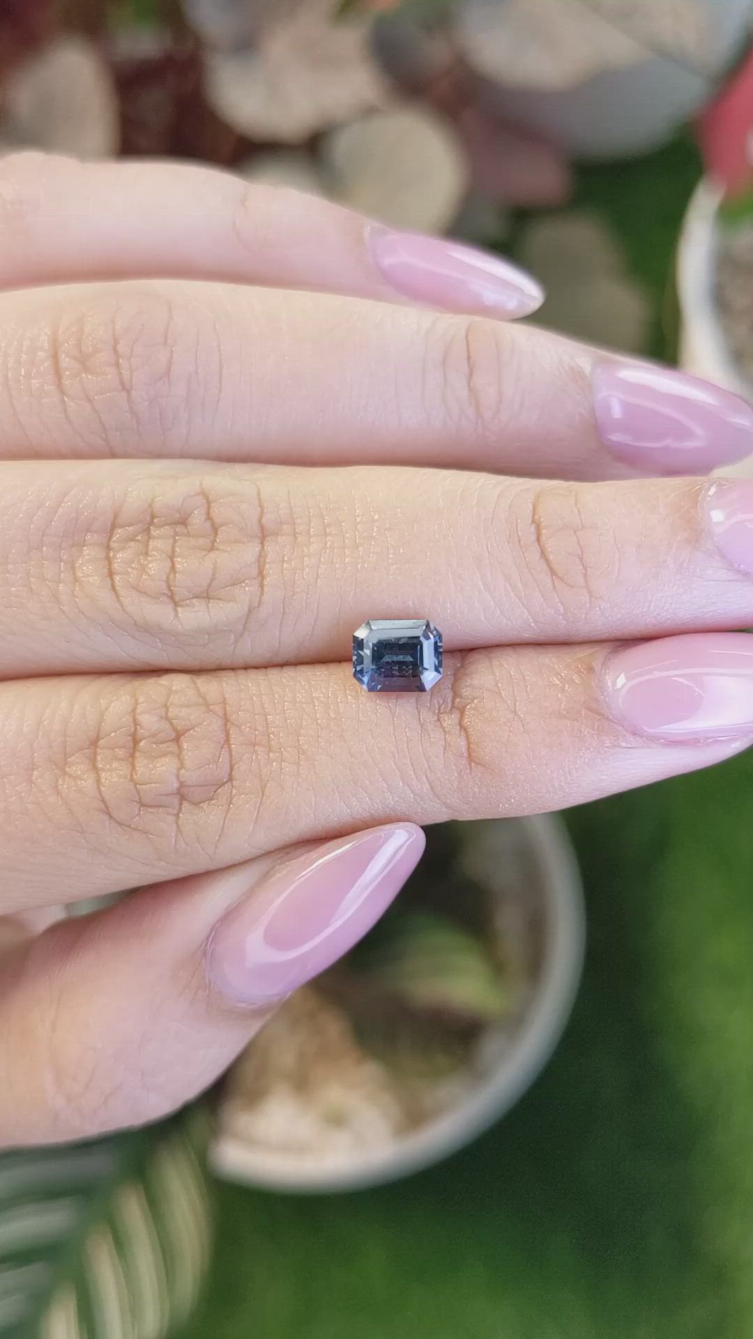 1.16 Ct. Blue Spinel from Tanzania Size Video