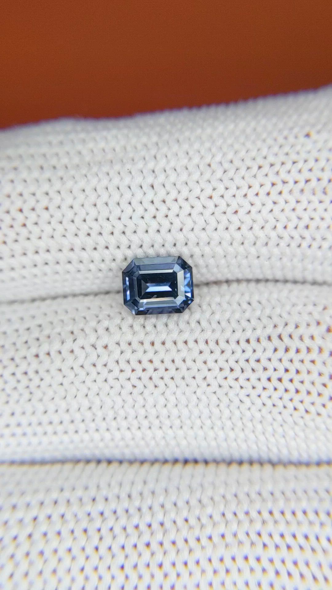 1.16 Ct. Blue Spinel from Tanzania Size Video