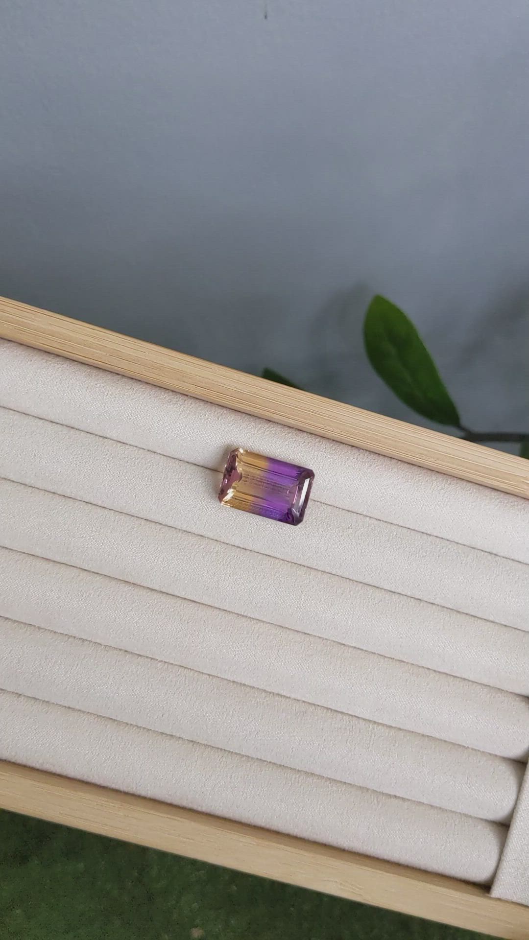 19.74 Ct. Bi Color Ametrine from Brazil Size Video