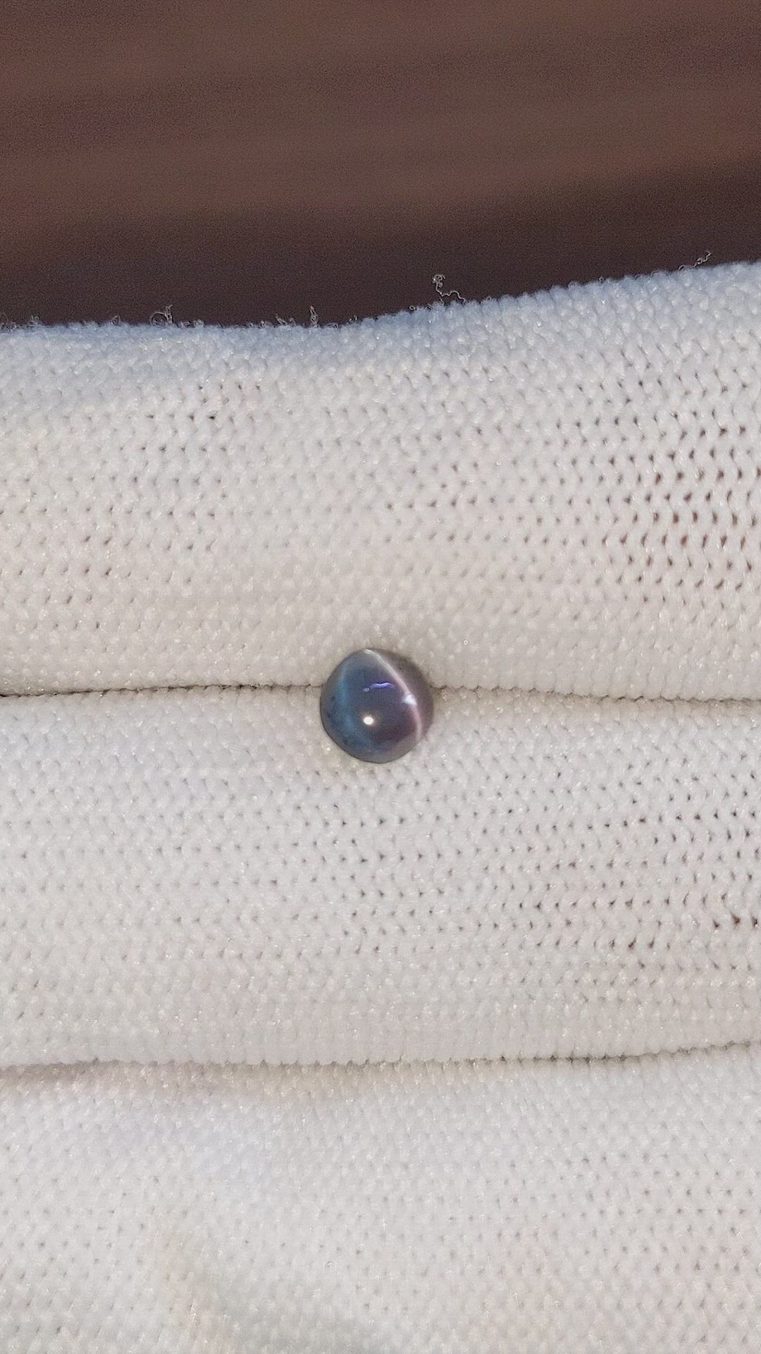 0.85 Ct. Cabochon Alexandrite from Madagascar Size Video